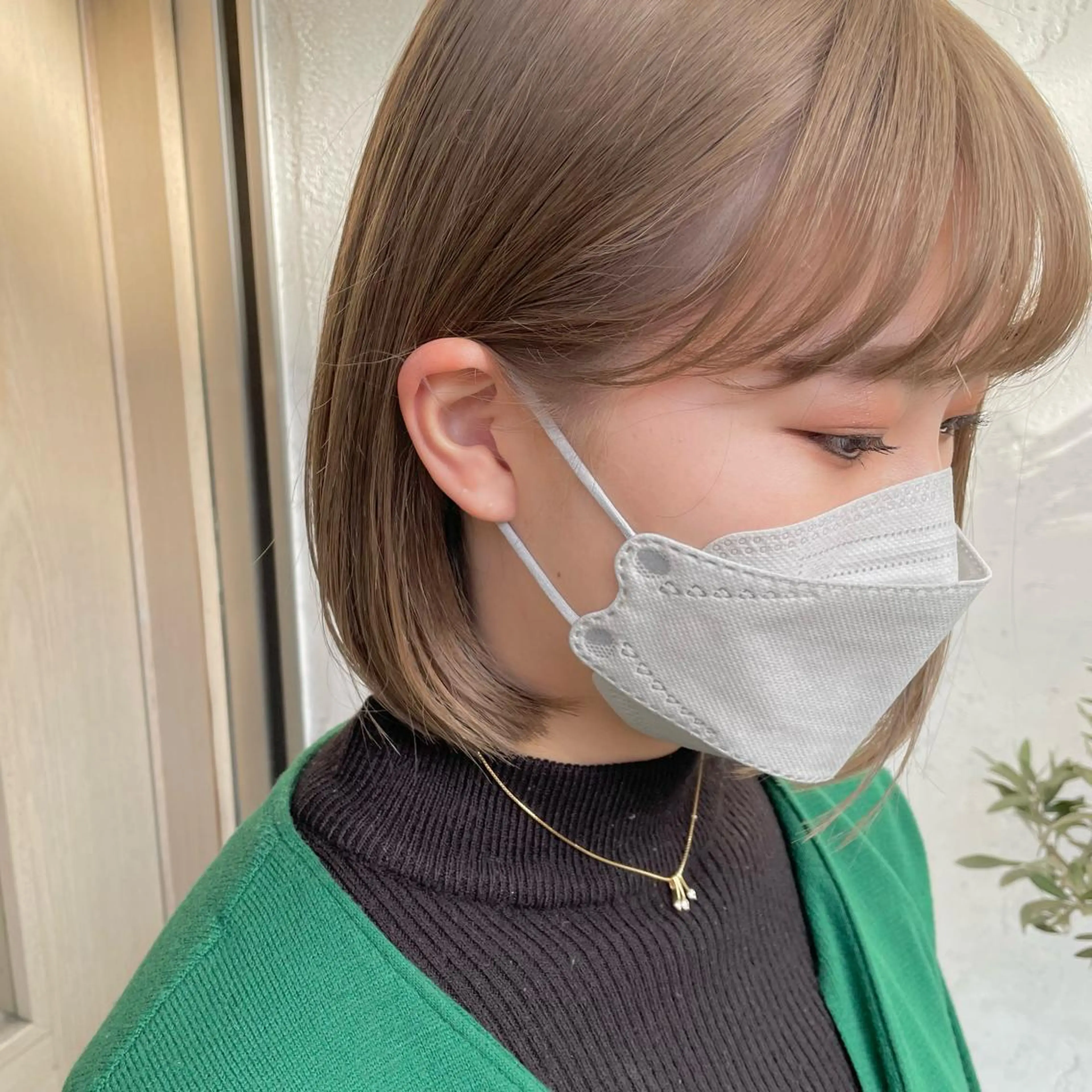カラー ｺｺﾛ⌇ ﾎﾞﾌﾞとﾊｲﾄ-ﾝのヘアスタイル