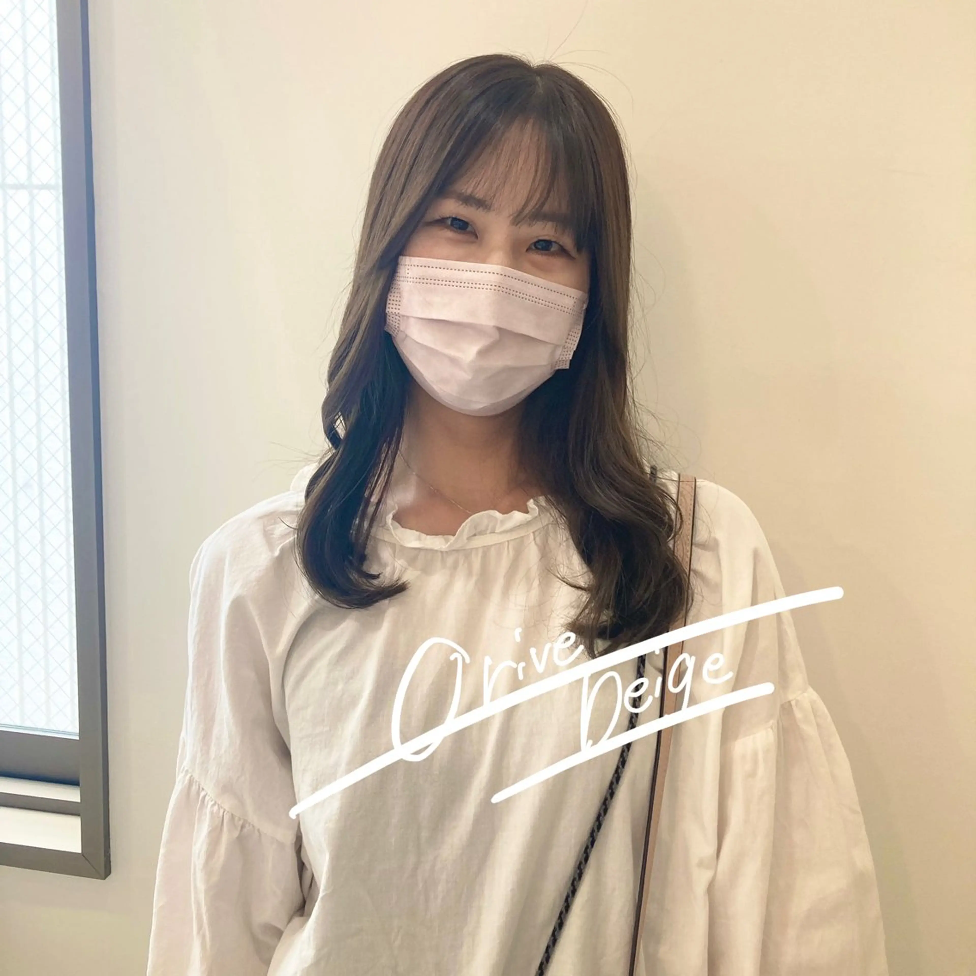 ミディアム カラー お洒落パーマ/ 艶カラー/michiのヘアスタイル