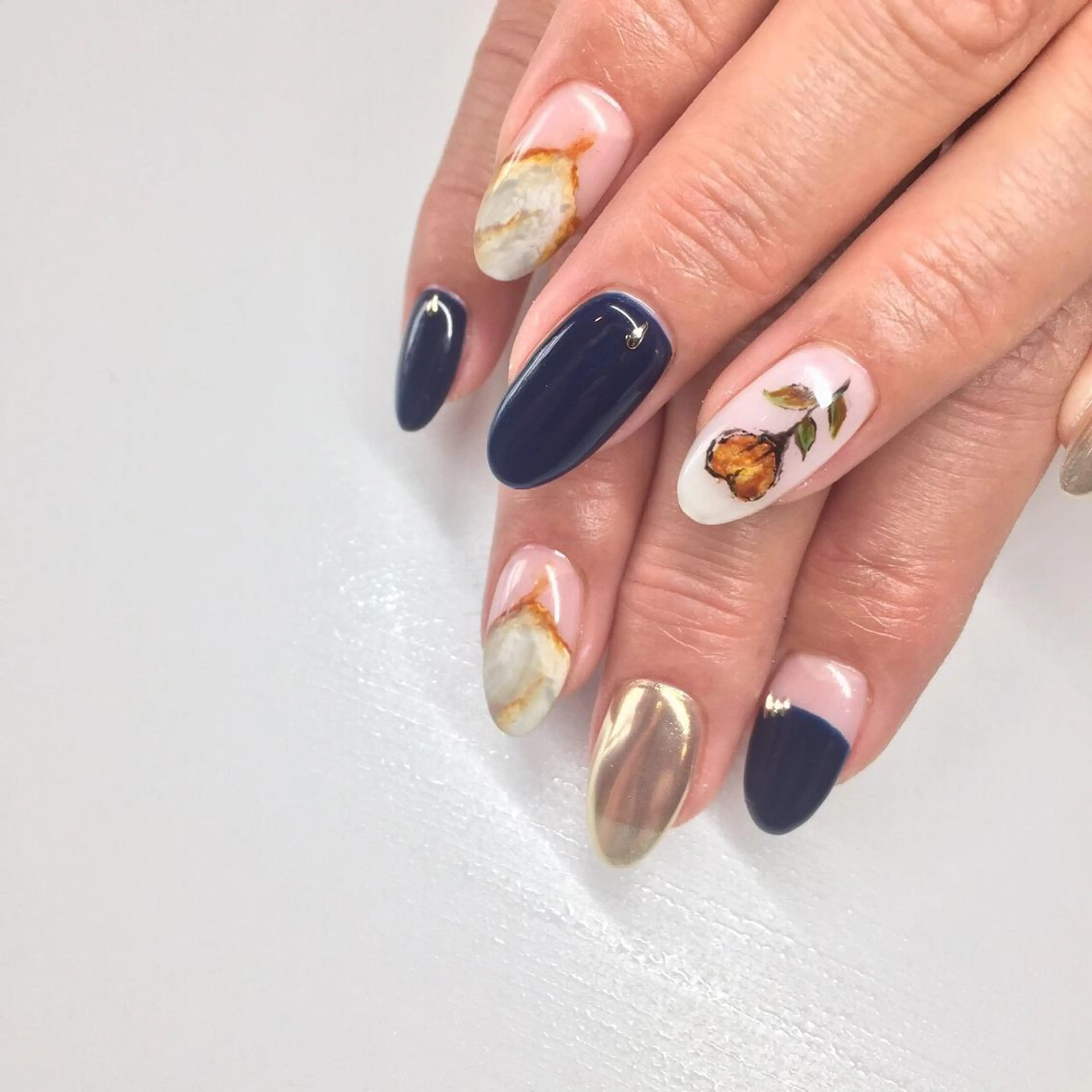 ネイル フラワーネイル The Next...所属・TheNext kitahorieのネイルデザイン