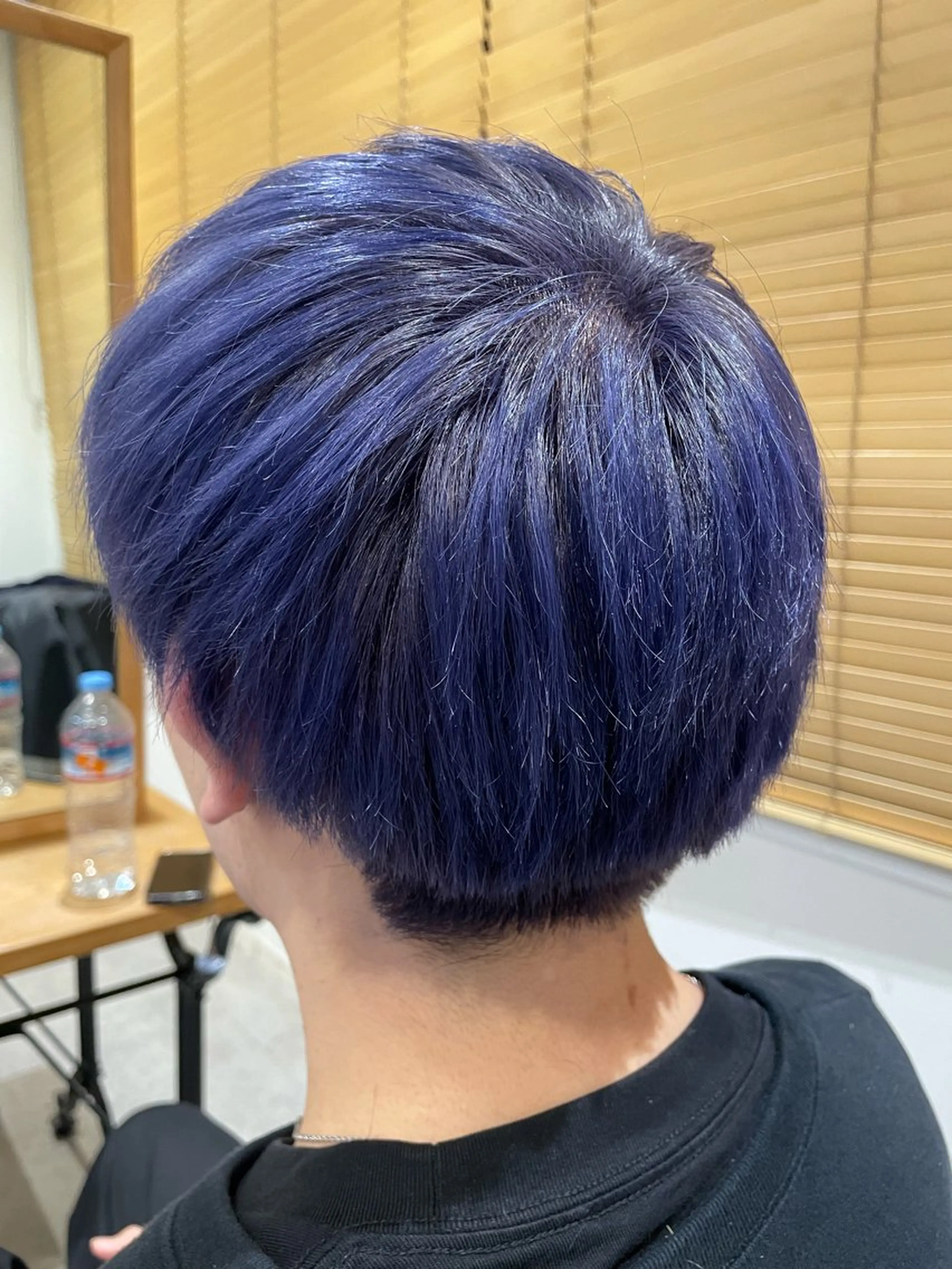 カラー メンズ メンズブリーチ ブリーチ ラベンダーカラー PRINTEMPS by flammeum 大和店所属・🪼flammeum 宮﨑 瑠華のヘアスタイル