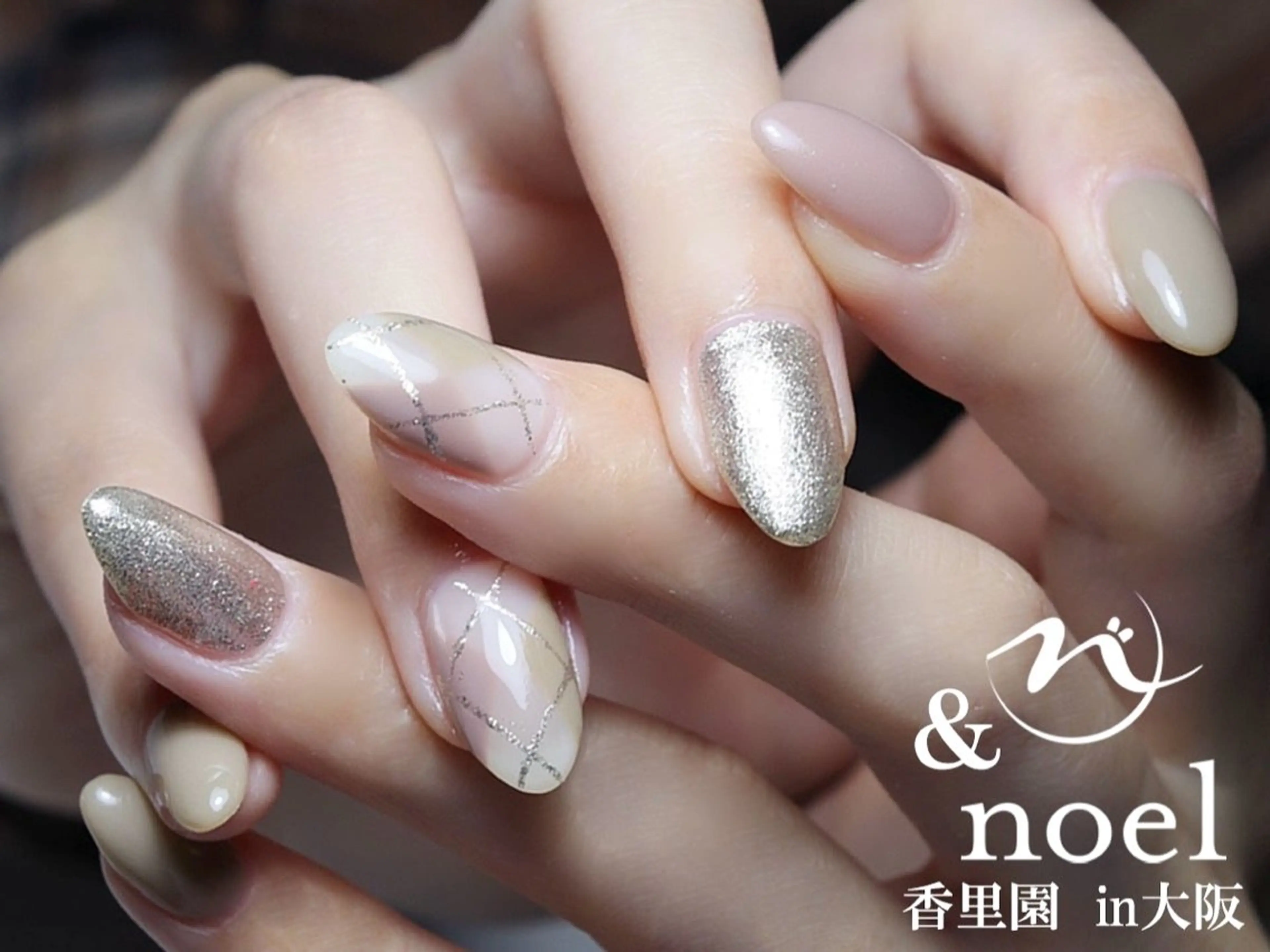 ネイル 冬ネイル ハンドネイル Nailsalon Noël所属・Nailsalon ＆Noelのネイルデザイン
