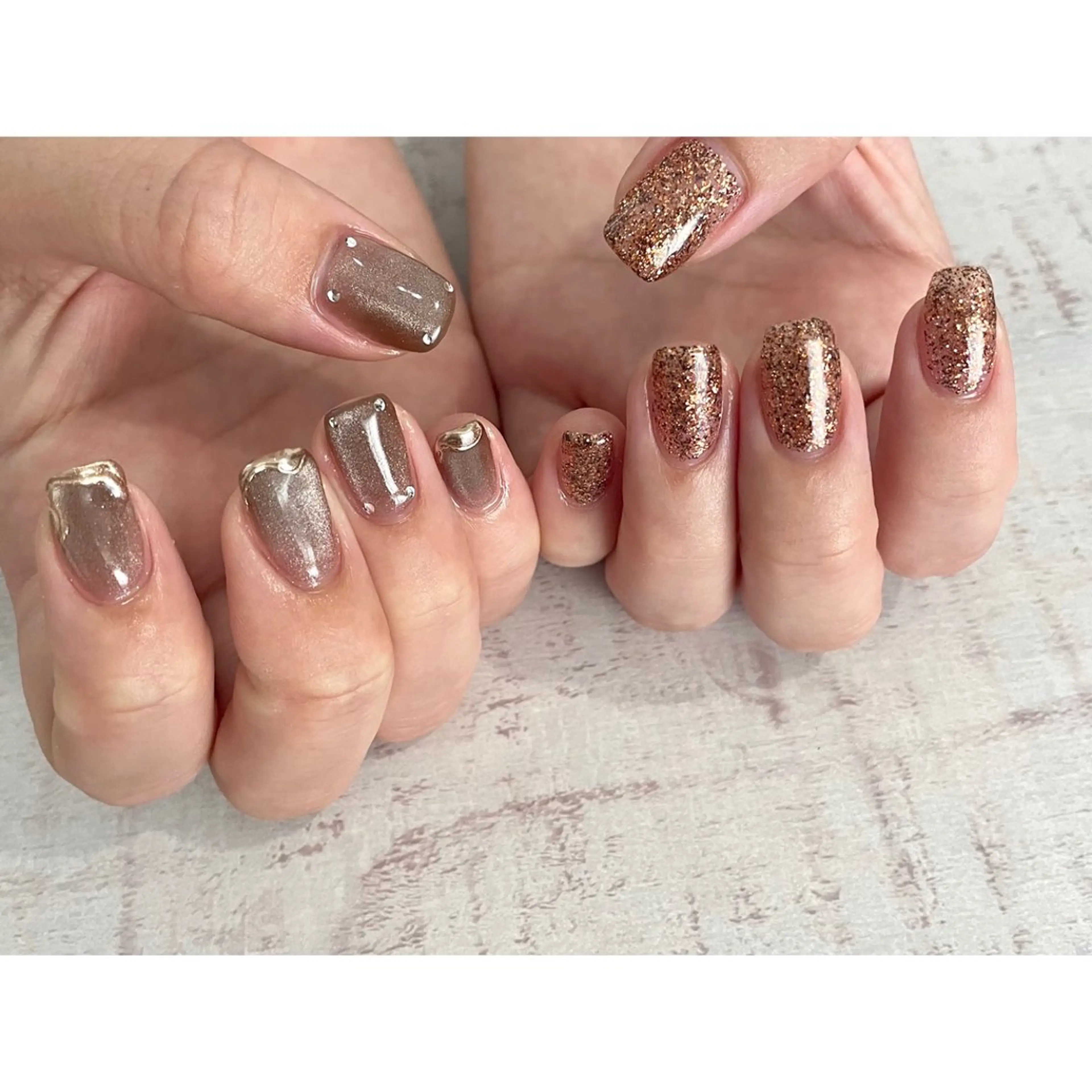 ネイル 𖡼 yumenoのネイルデザイン