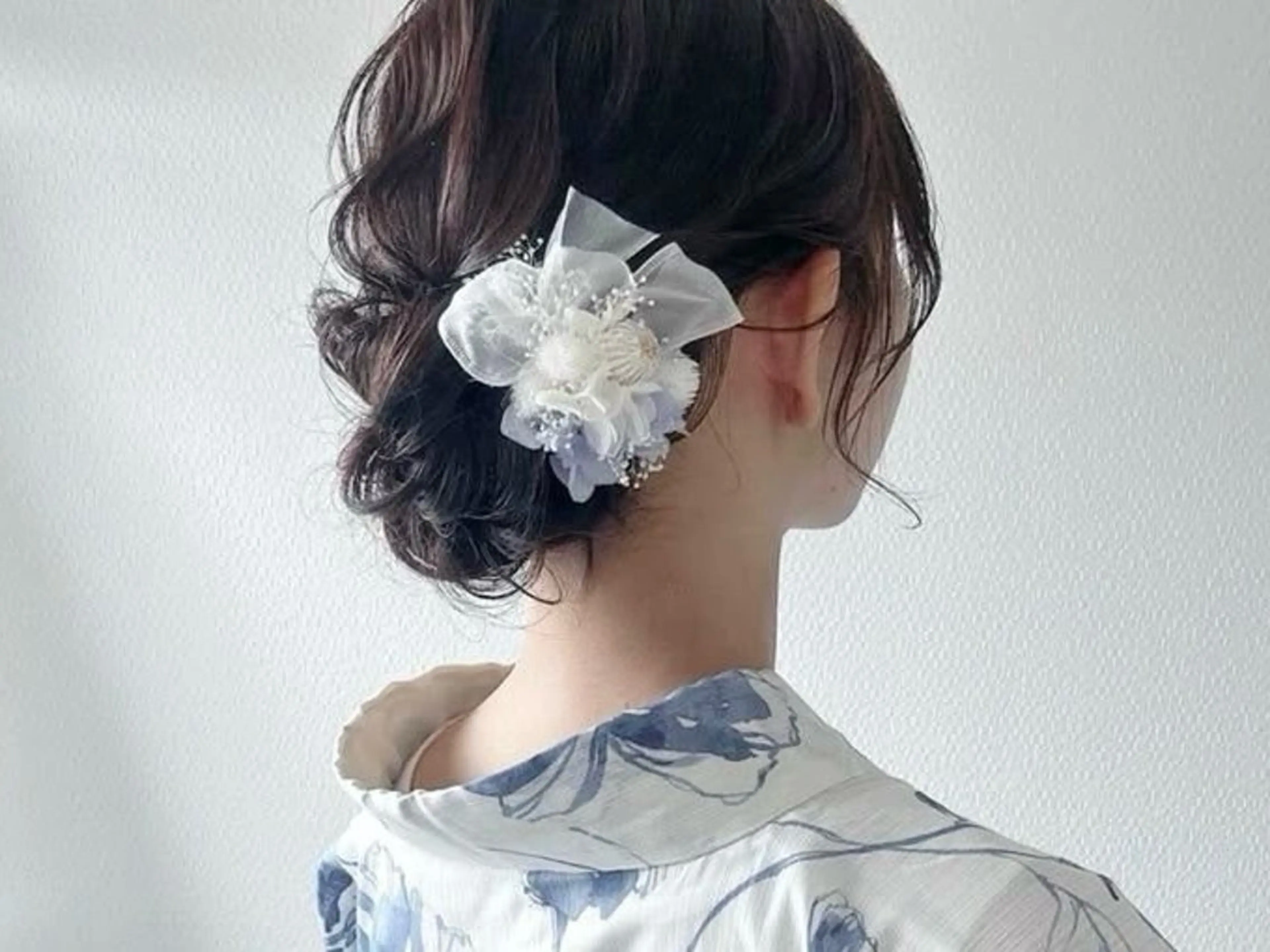 ☆夏限定☆ ヘアセット＋浴衣着付け　¥8,800の写真