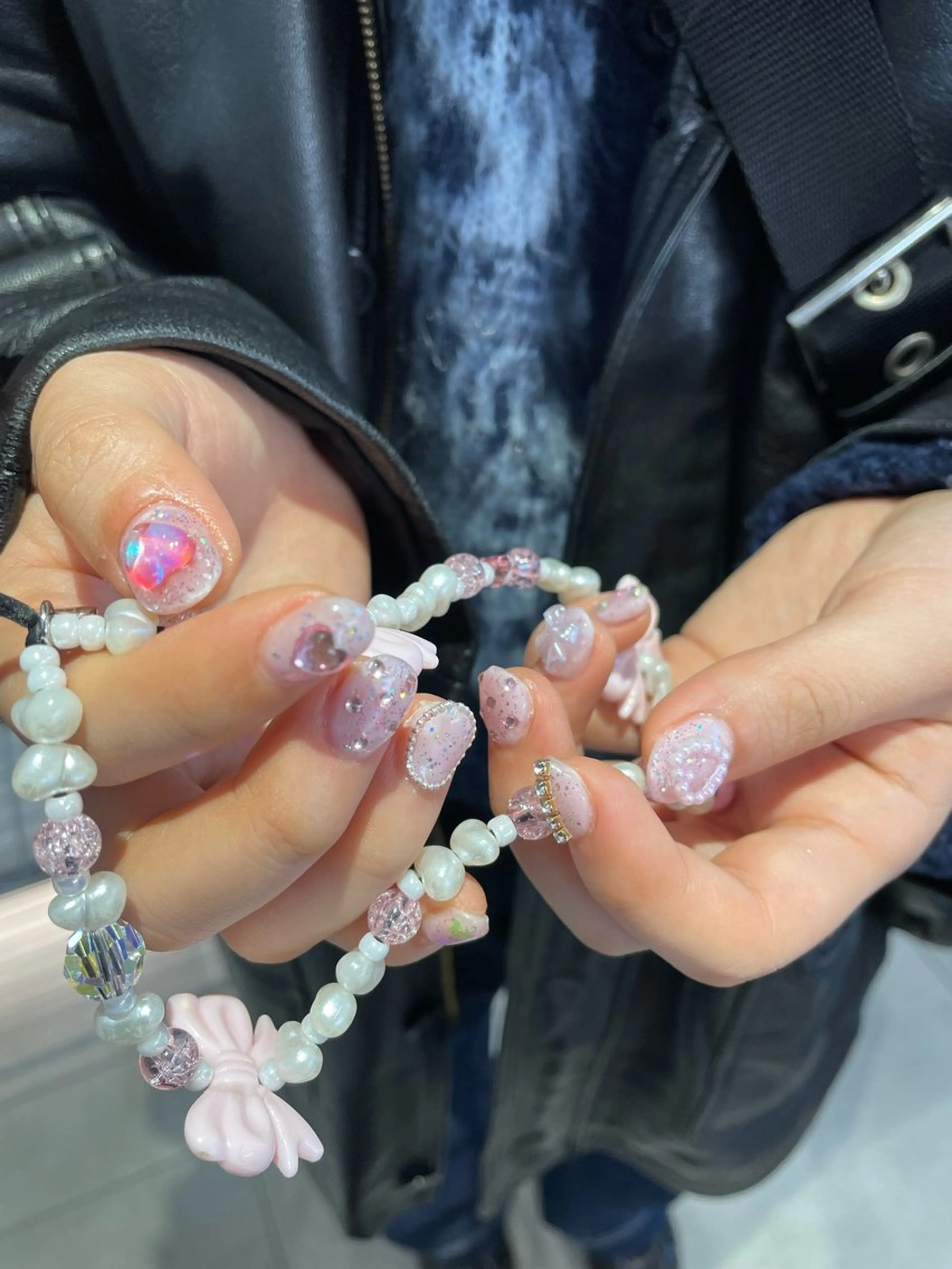 ネイル ジェルネイル パラジェル ハンドネイル hair&nail ☯️アイリ☯️のネイルデザイン