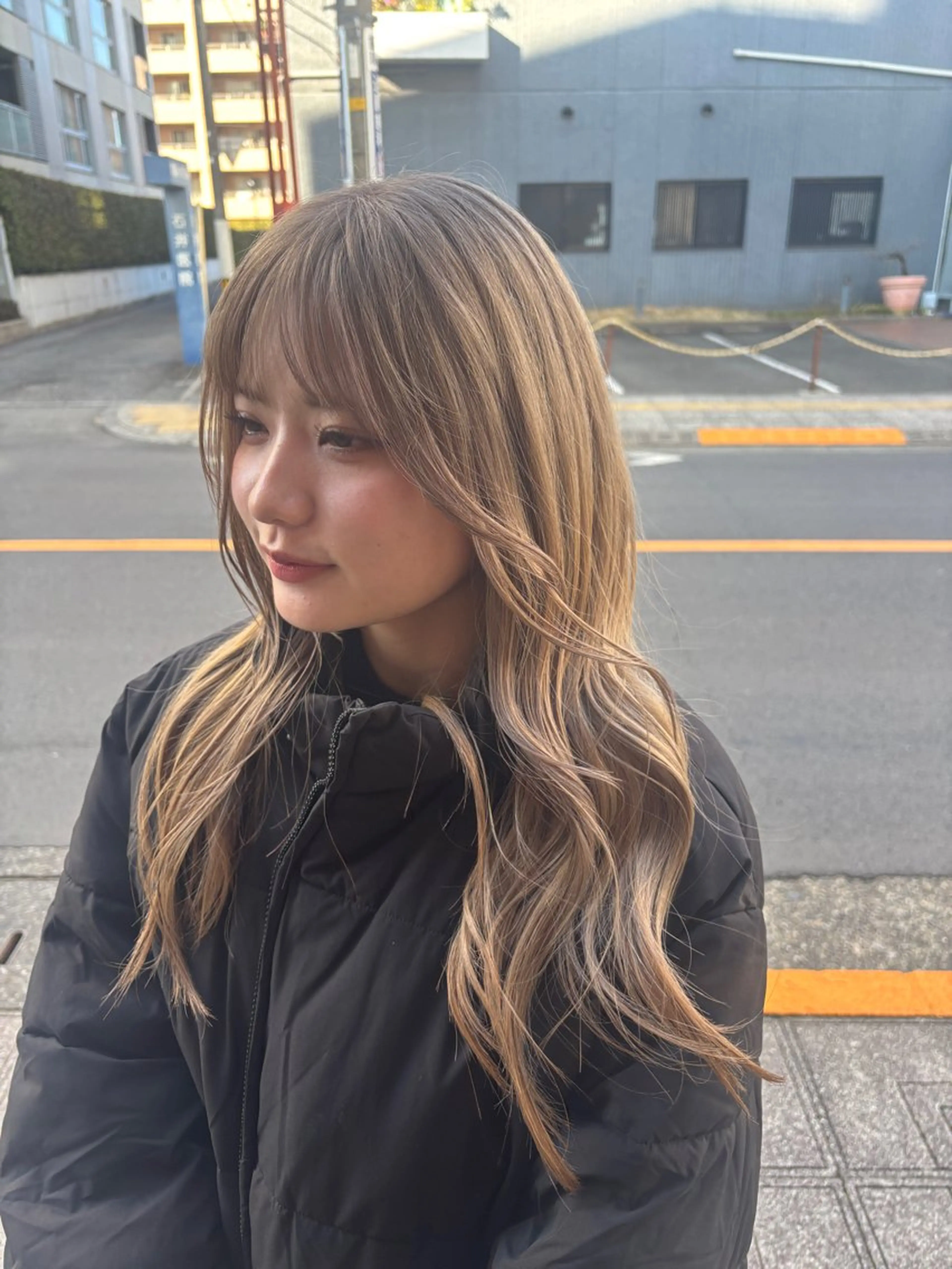 ロング カラー ヘアカラー ️🩵RINKA/ ハイトーンカラー🩵のヘアスタイル