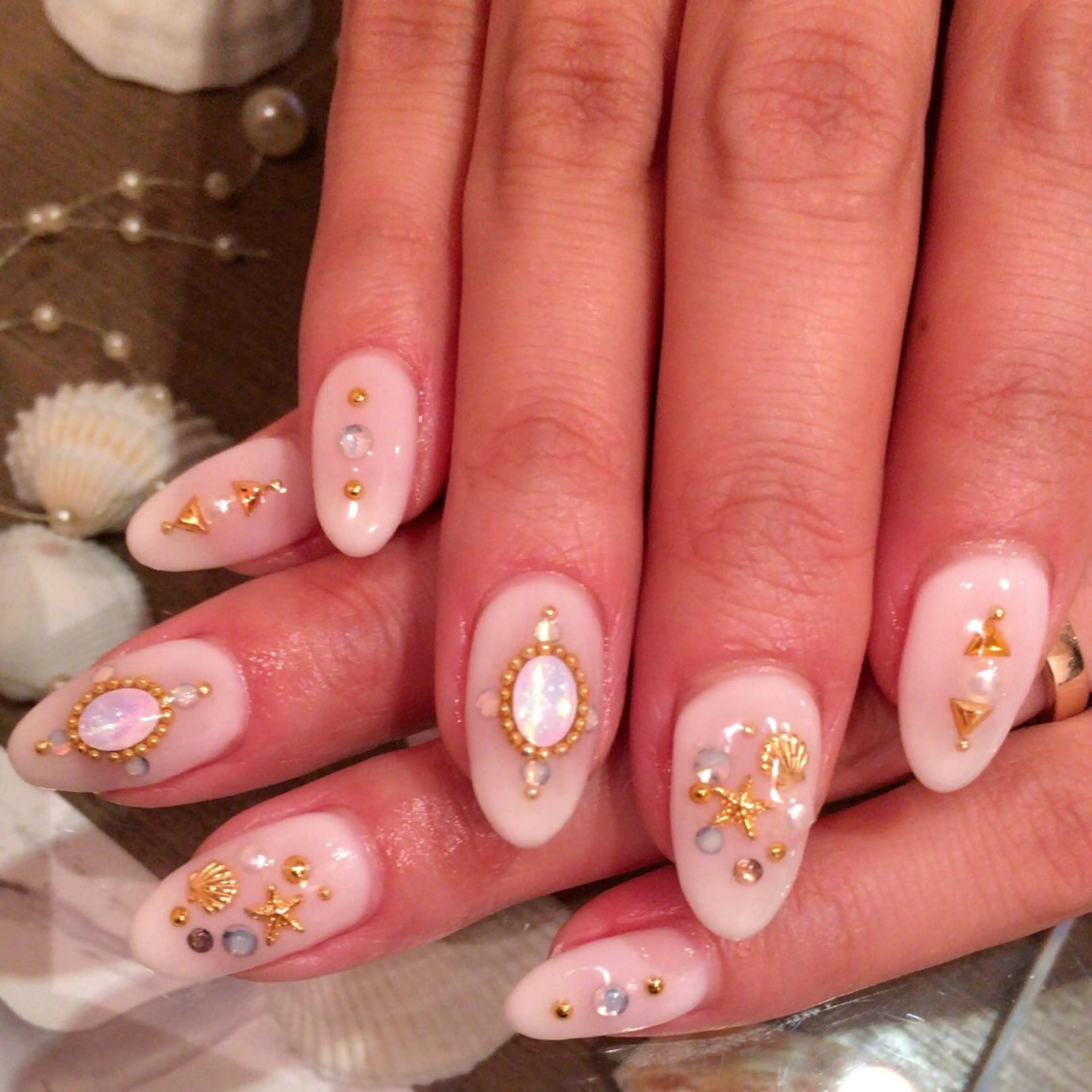 ネイル 夏ネイル Nailroom Mocaのネイルデザイン