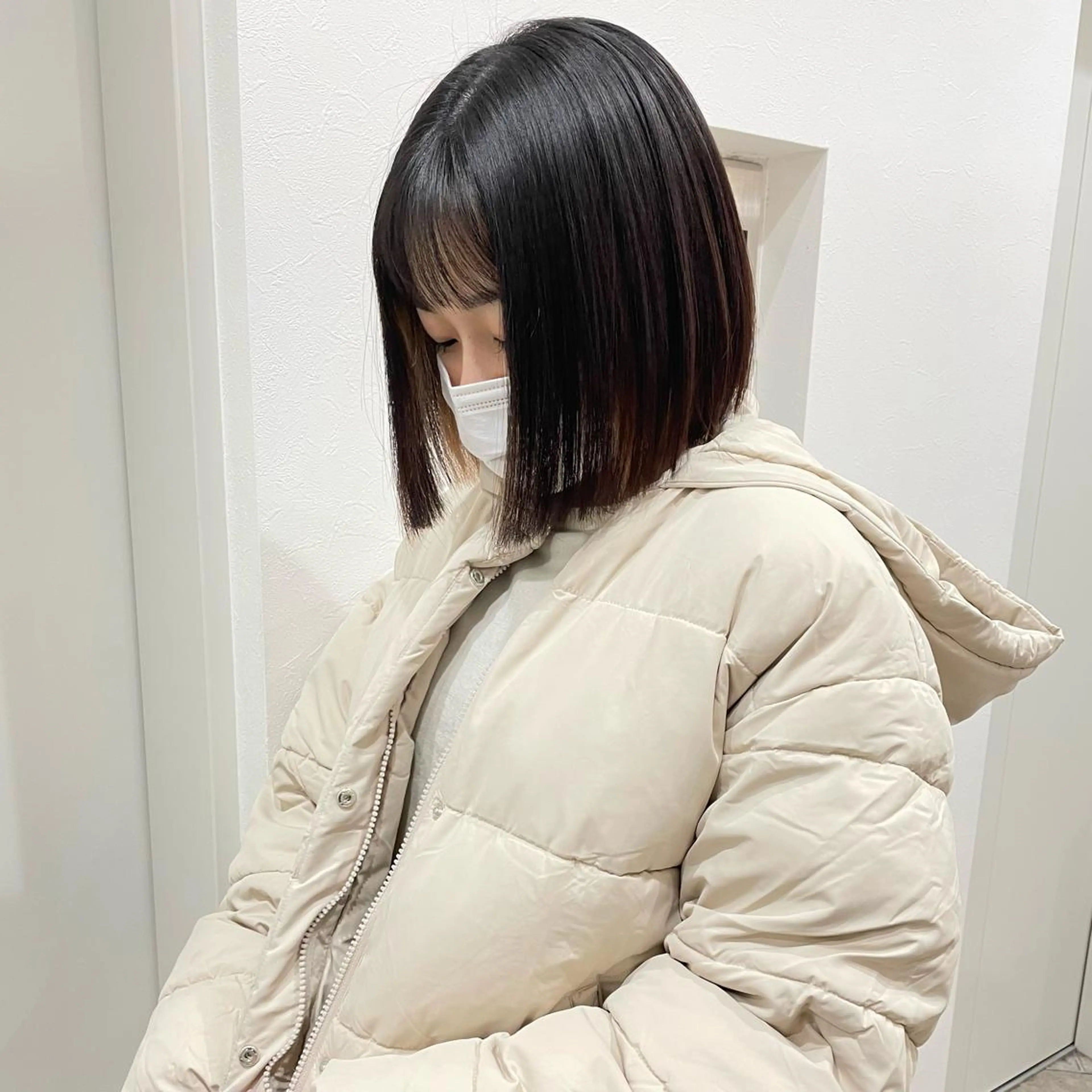 ショート カット 縮毛矯正 髪質改善 中川　翔のヘアスタイル