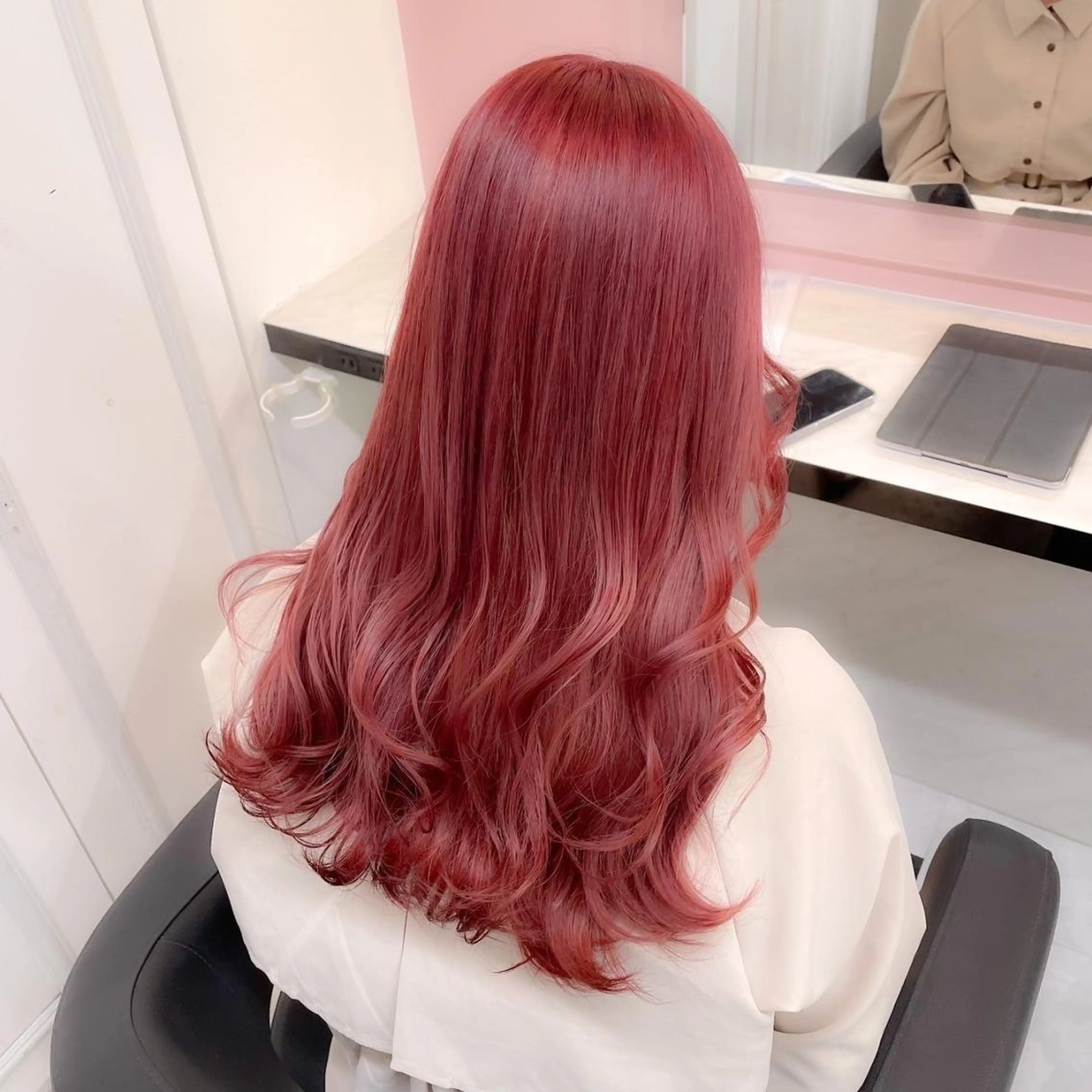 カラー 韓国風暖色カラー‎ 🩰🎀/yurinのヘアスタイル