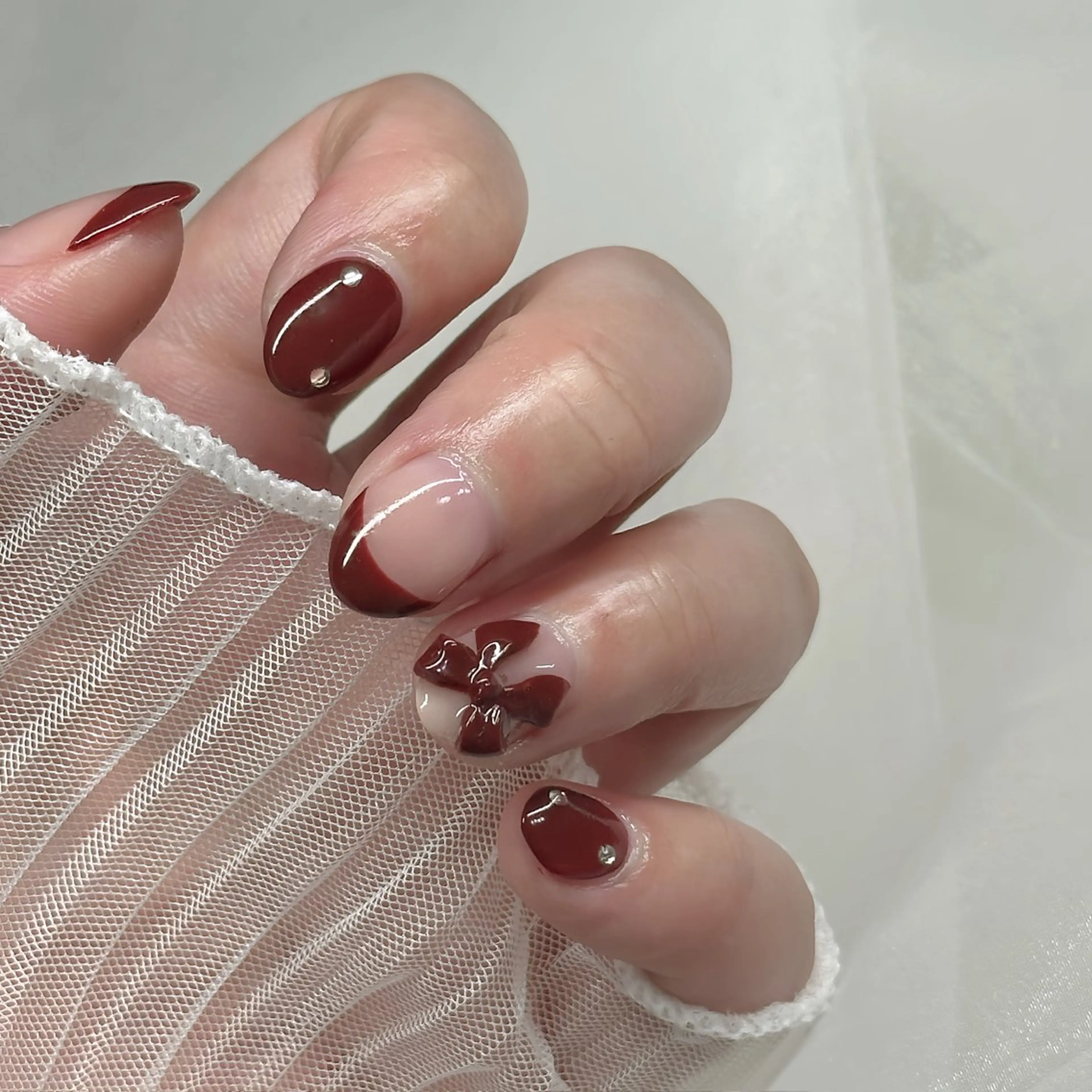 ネイル 🩵ニヨ ネイル ☁️のネイルデザイン