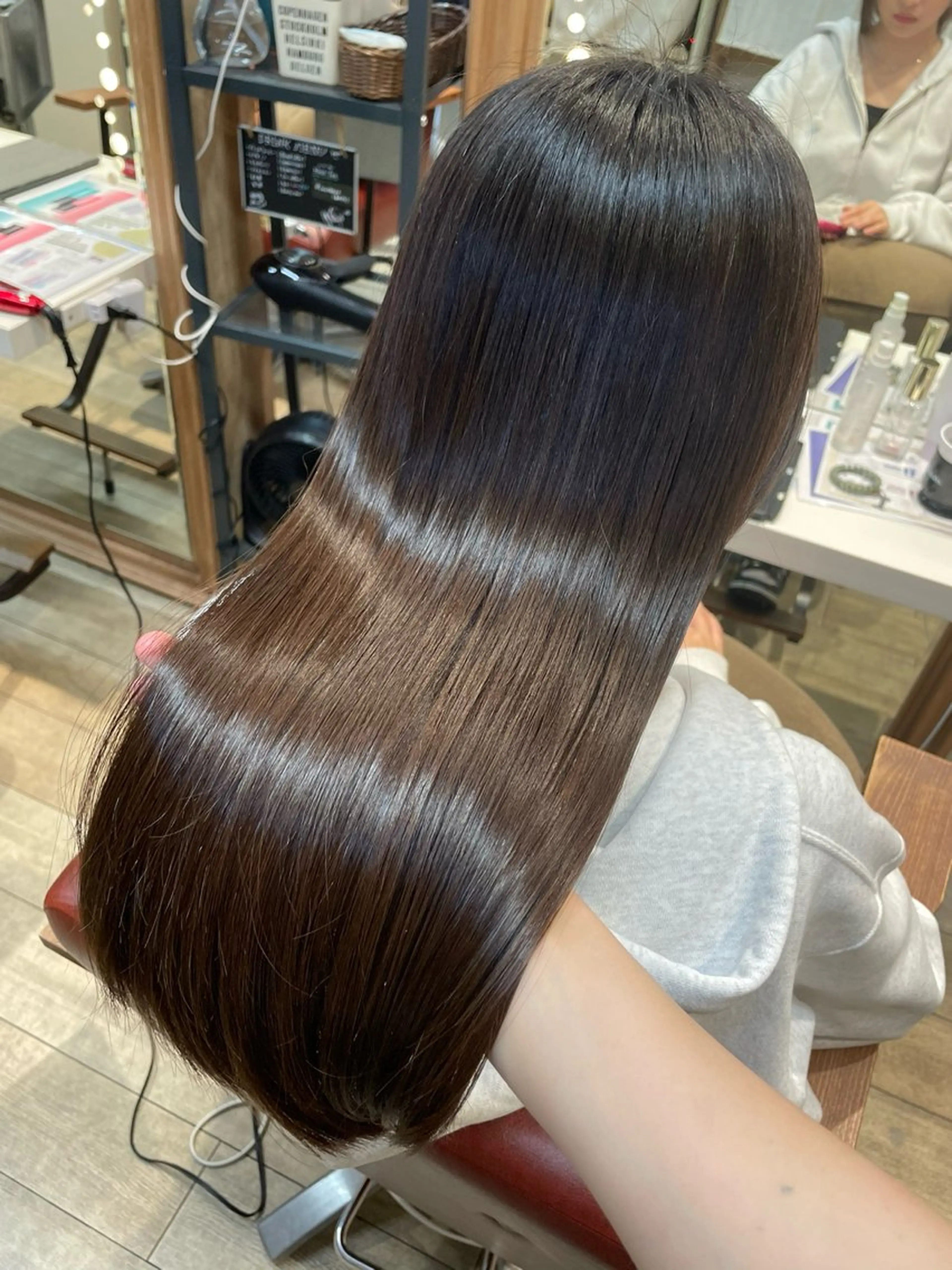 髪質改善ケラチントリートメントの写真