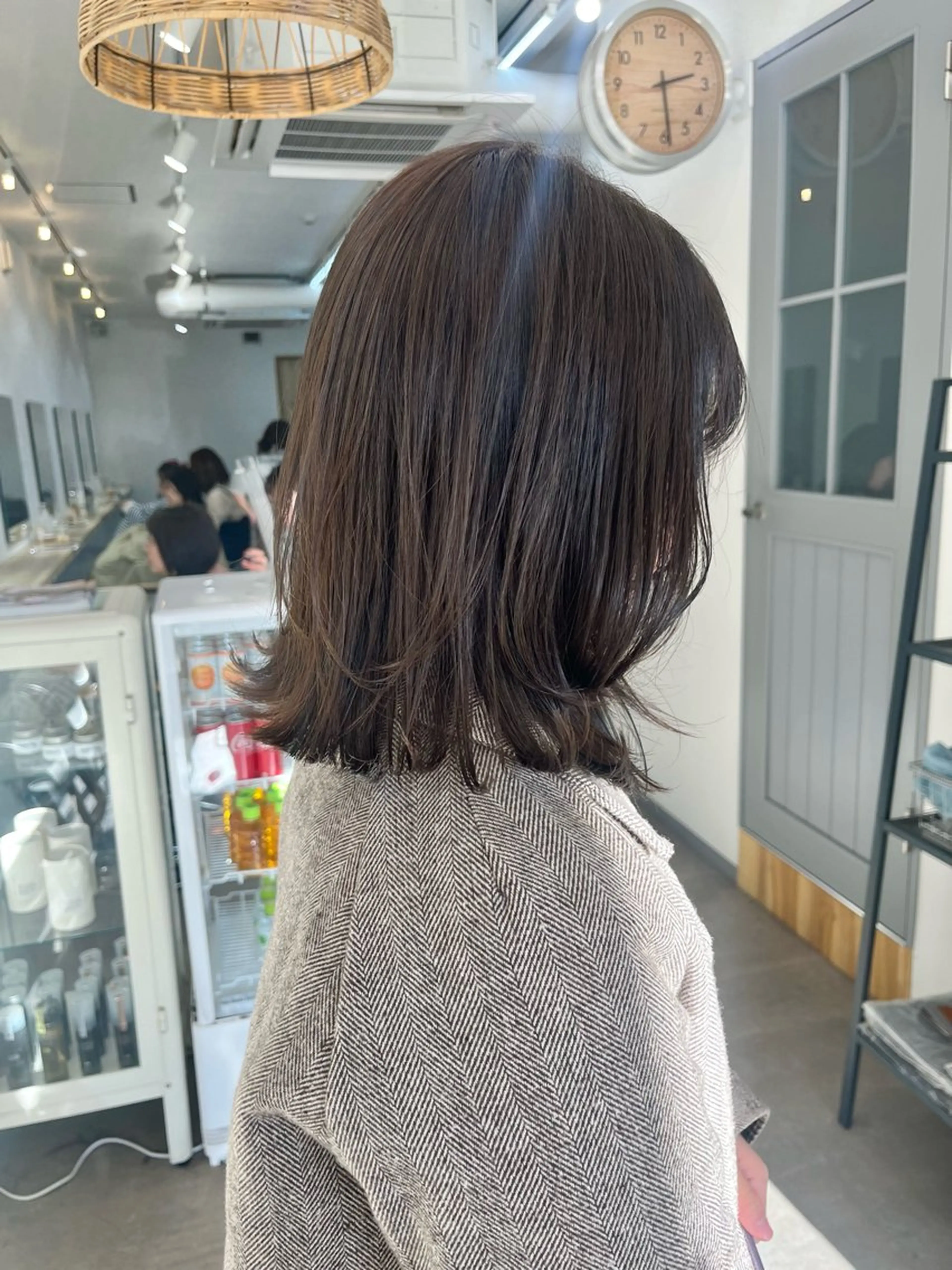 ミディアム カラー カット ヘアカラー トリートメント 🌼sunc HINAMI🌼のヘアスタイル