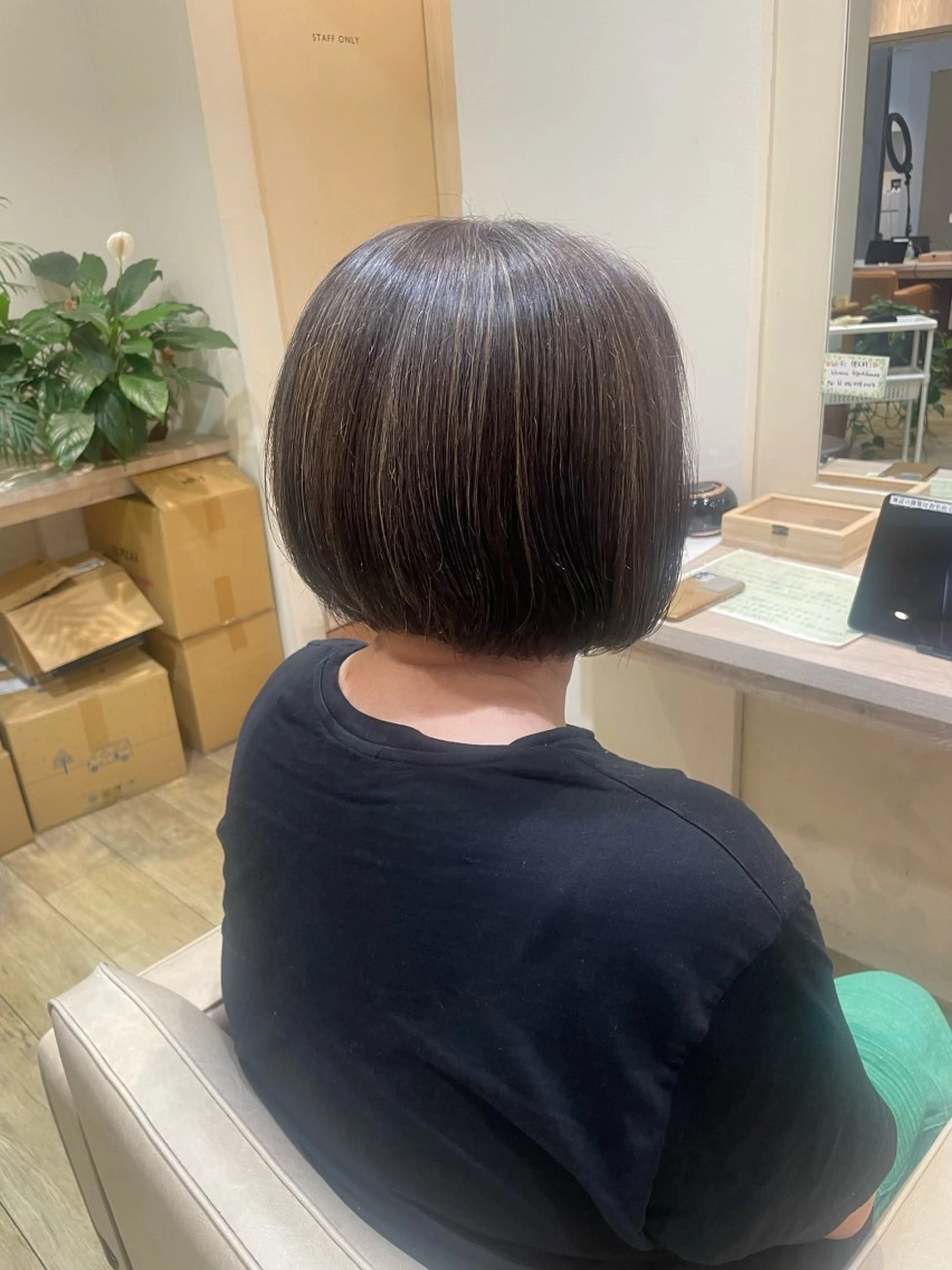 ショート カラー ハイライトカラー ハイライト ヘアカラー 髪質改善/Bloss om🌷高橋沙衣のヘアスタイル