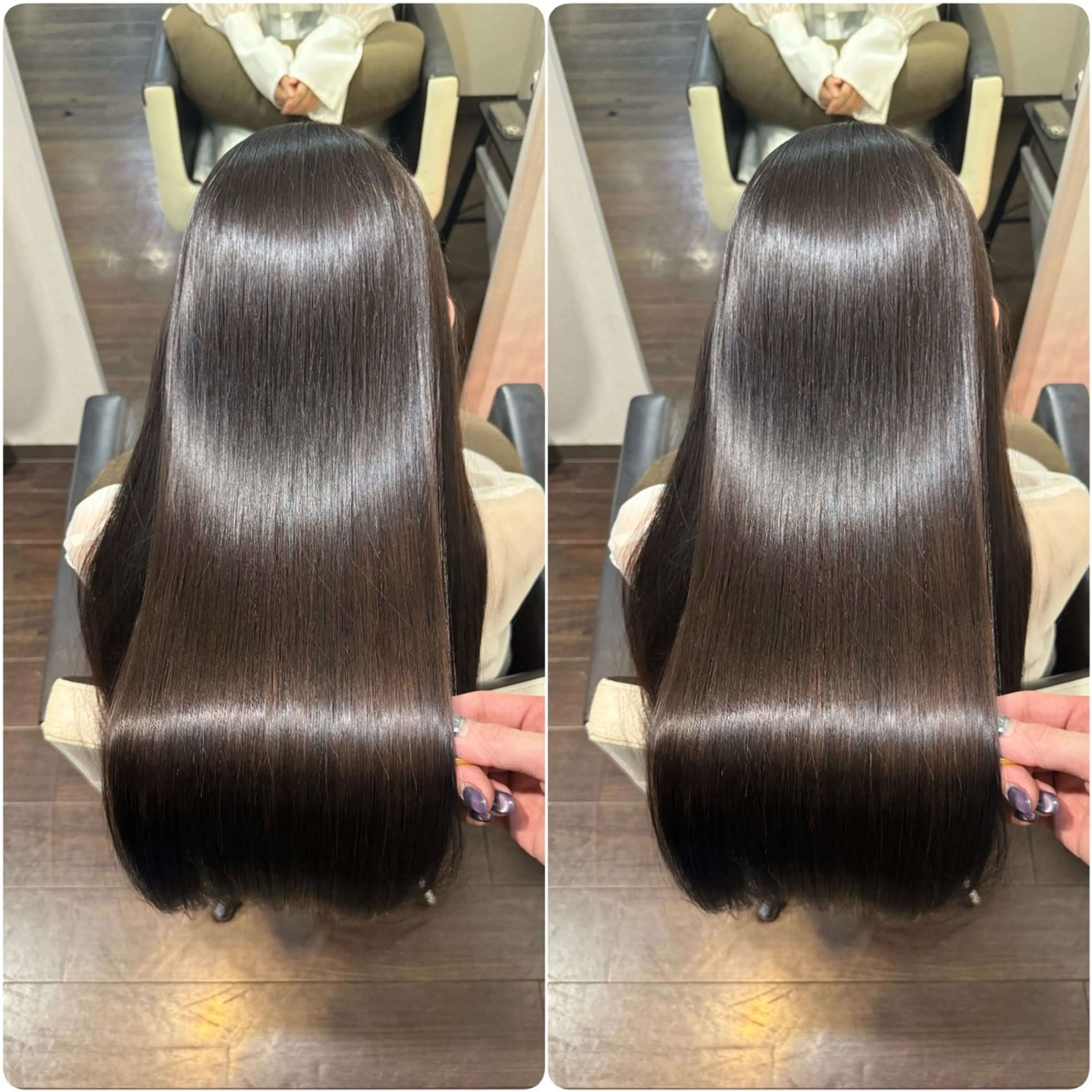 ロング カラー カット 縮毛矯正 トリートメント youres hair 東口店所属・🌸ULTOWA🌸 髪質改善/縮毛/店長のヘアスタイル