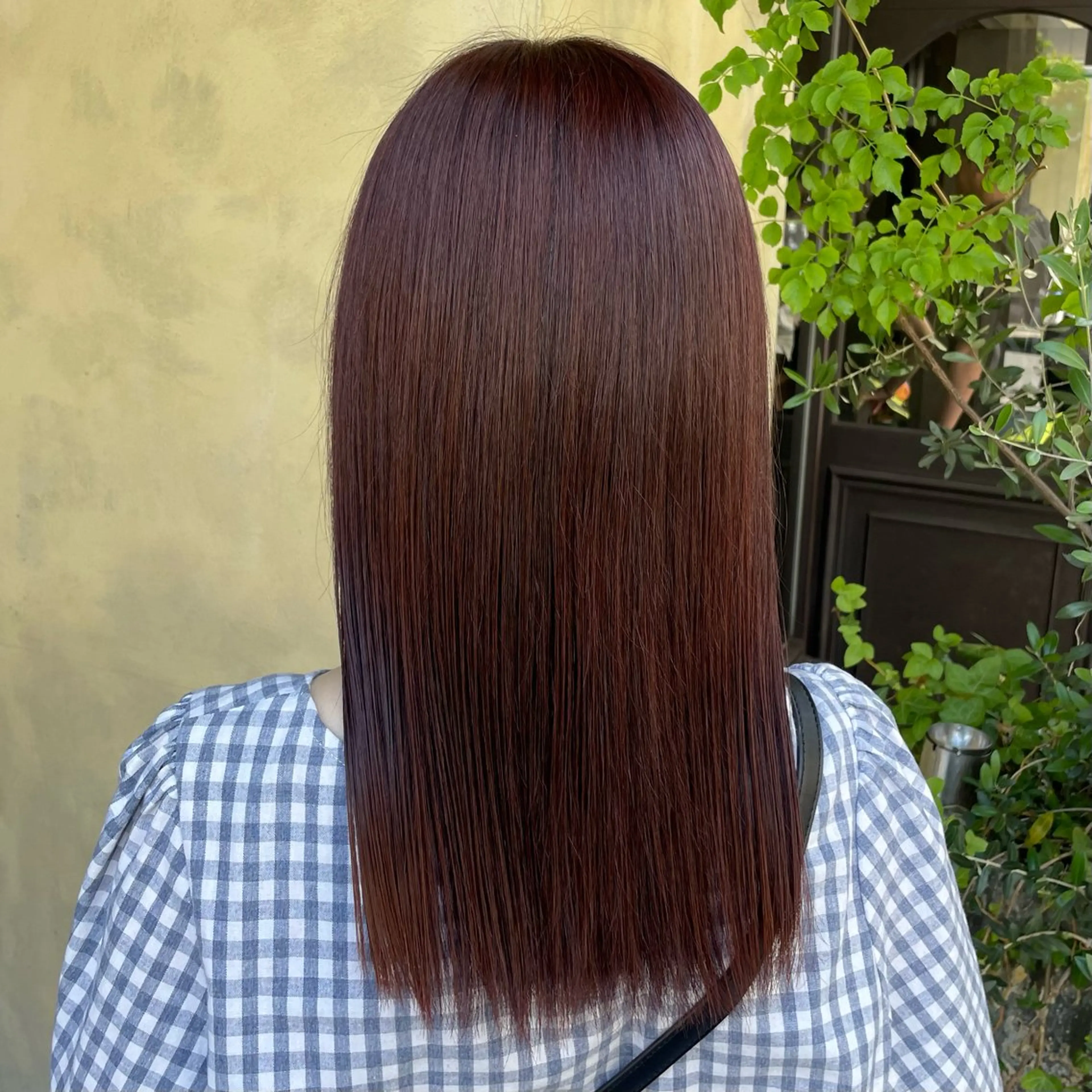 カラー 透明感カラー/ 縮毛矯正/ユイ☆彡のヘアスタイル