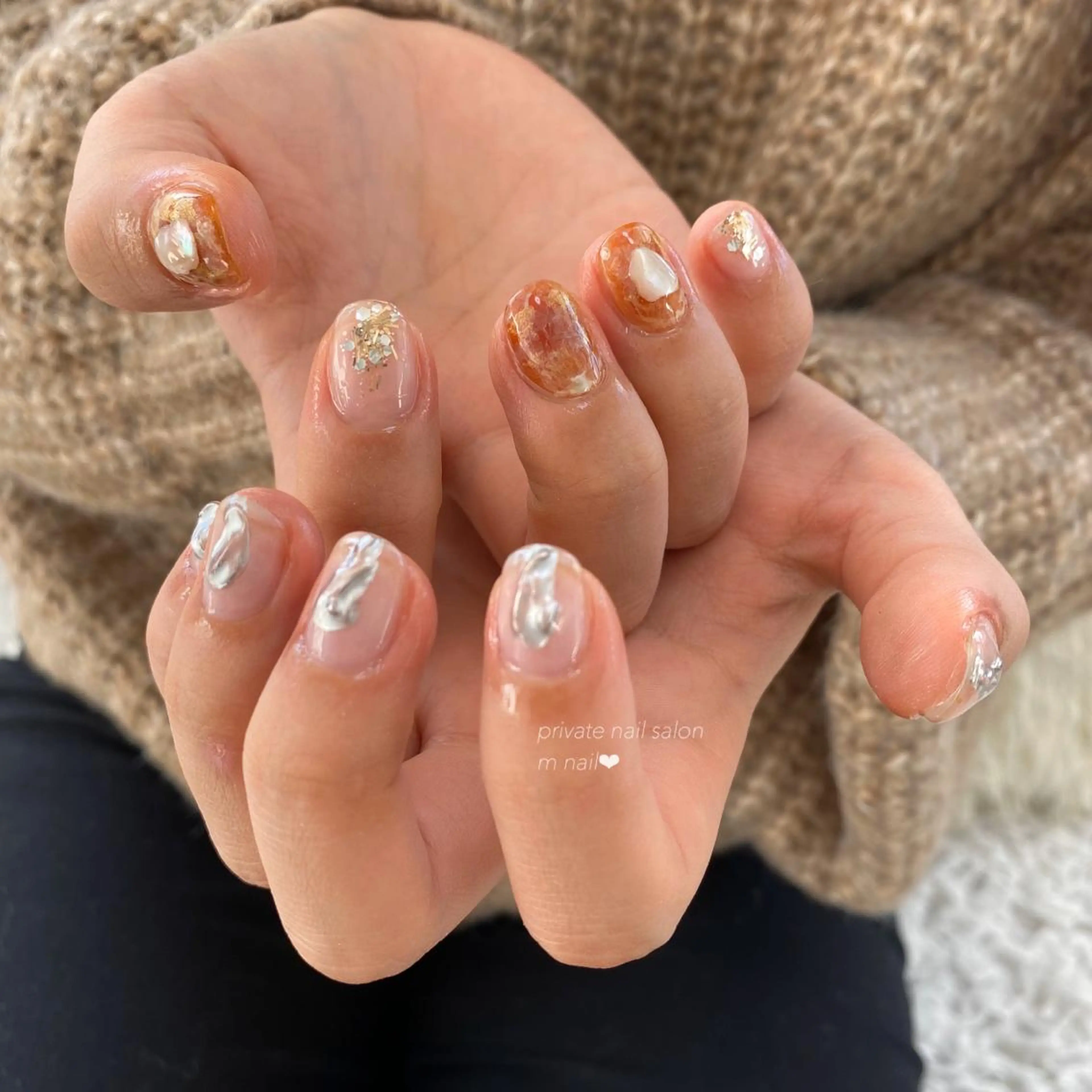 ネイル ハンドネイル 小河原 舞のネイルデザイン