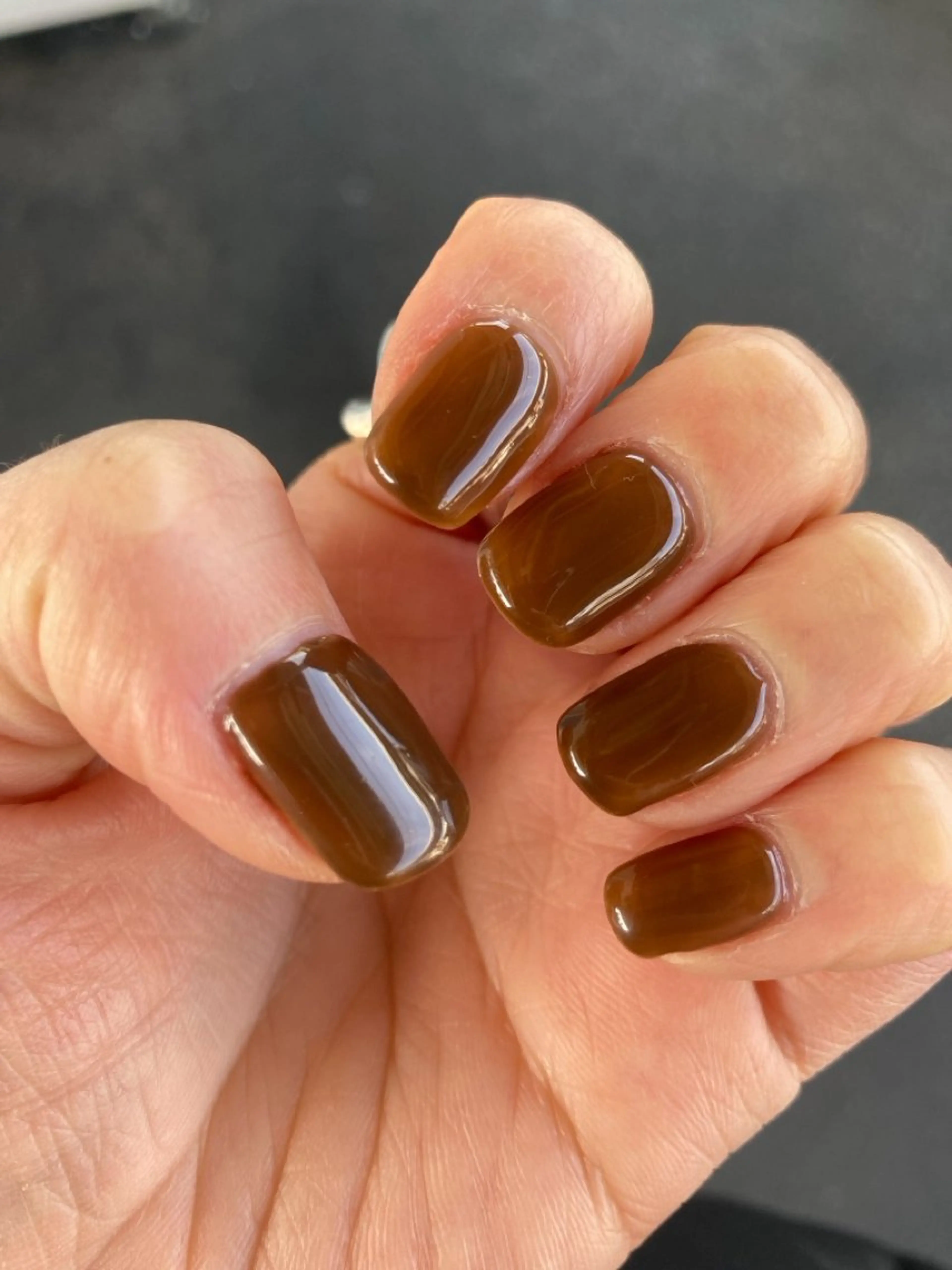 ネイル ワンカラーネイル filonnail yui_ニュアンスのネイルデザイン