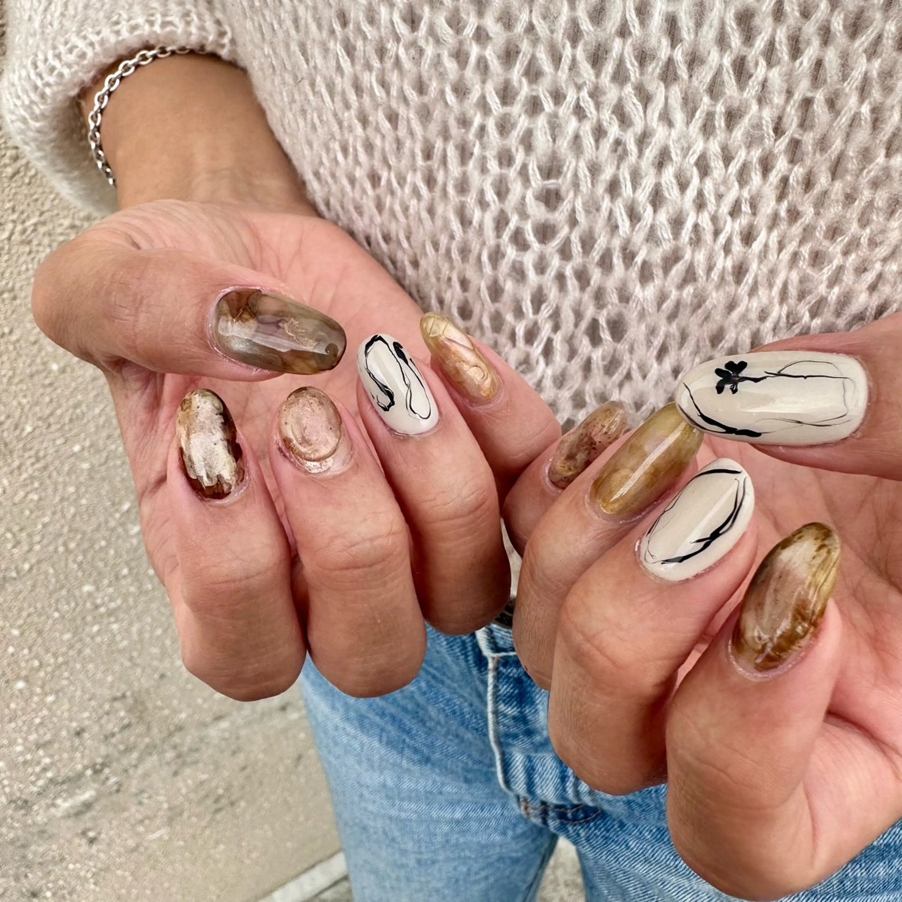 ネイル ハンドネイル 片野 菜々のネイルデザイン