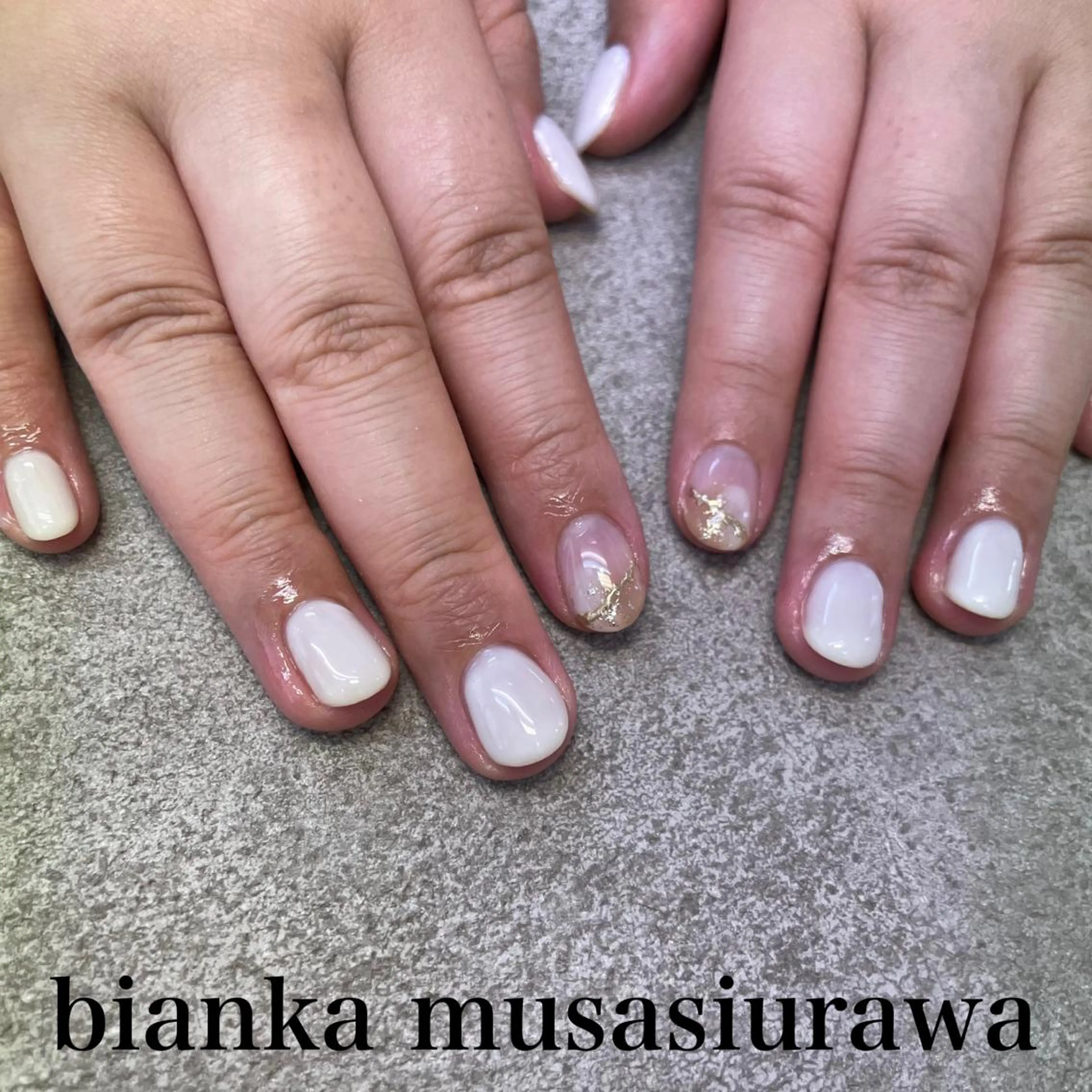 ネイル ハンドネイル Bianca🎀 小野寺のネイルデザイン