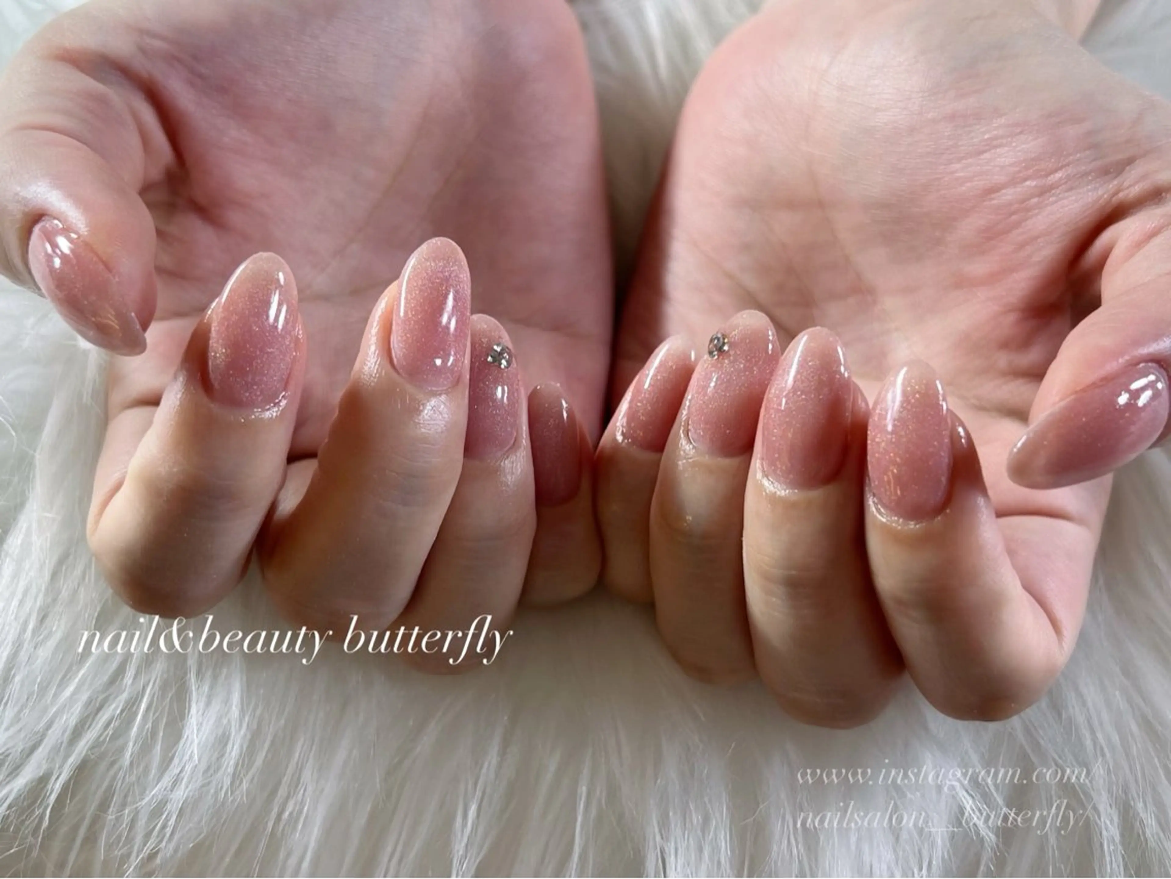 ネイル ハンドネイル butterfly 麻布十番店のネイルデザイン