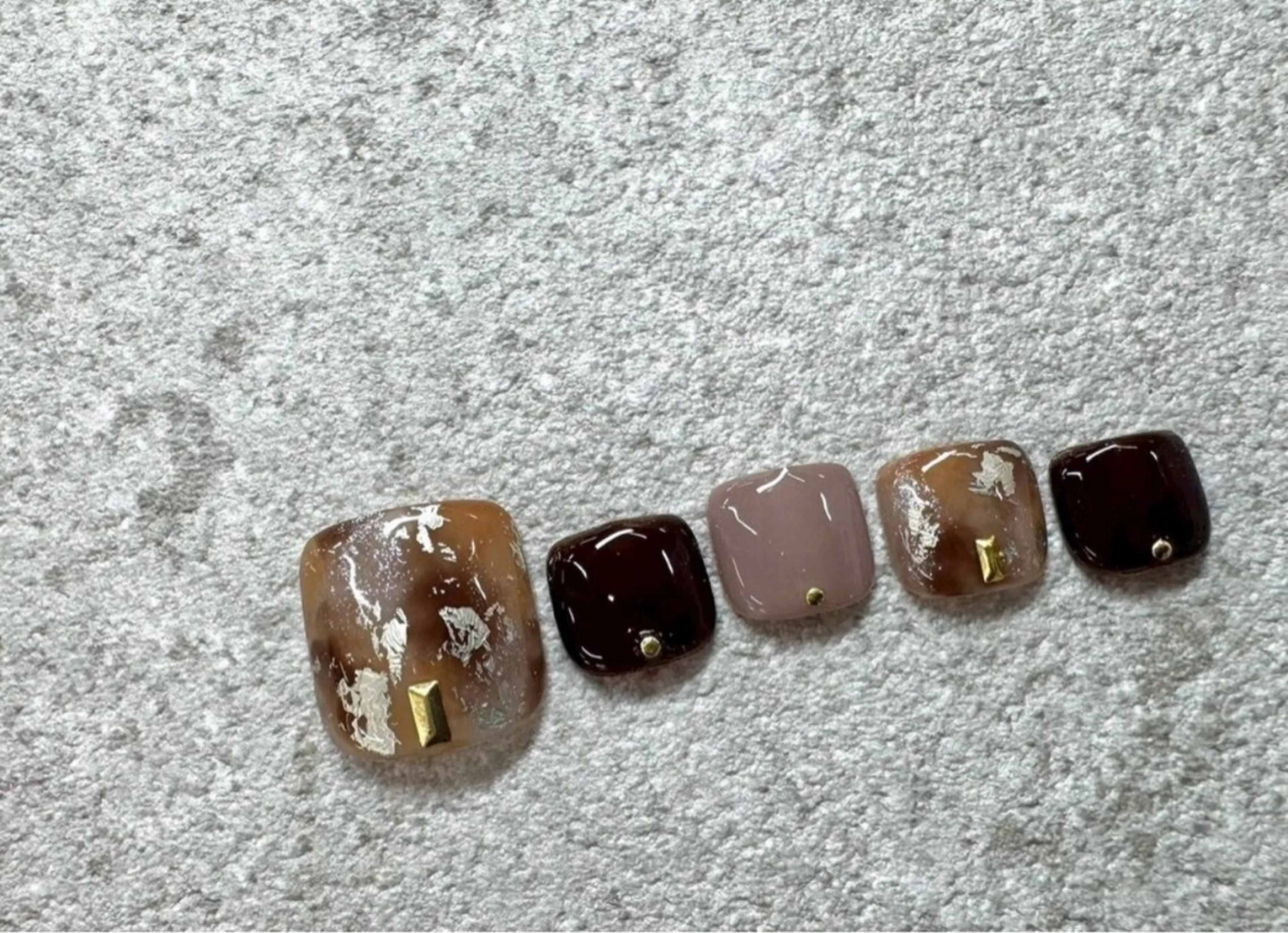 ネイル アートネイル フットネイル MAXKELLY AIのネイルデザイン