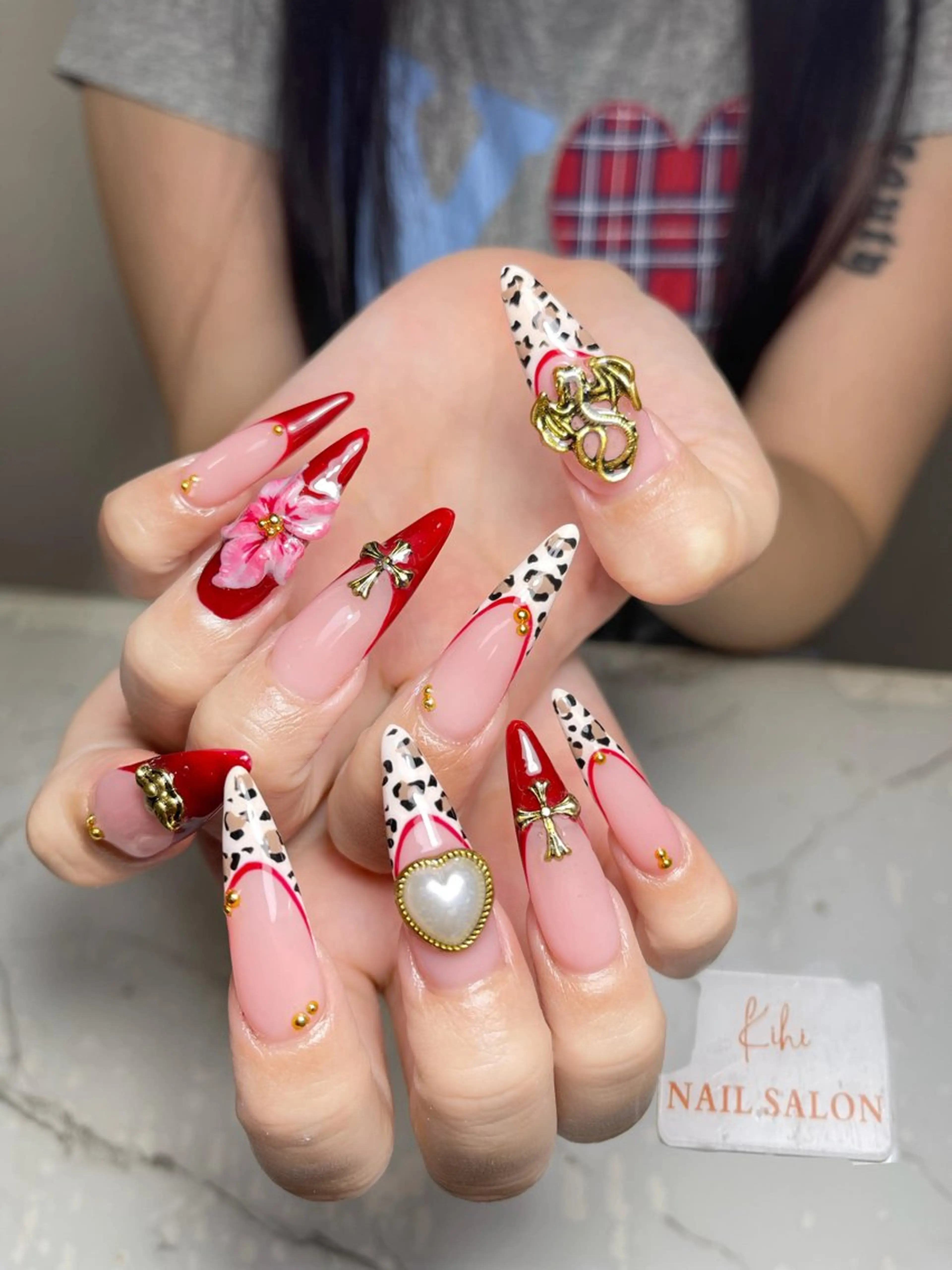 ネイル アートネイル フレンチネイル ジェルネイル グラデーション 韓国ネイル ハンドネイル ハンドケア Nail Salon Kihi さくらのネイルデザイン