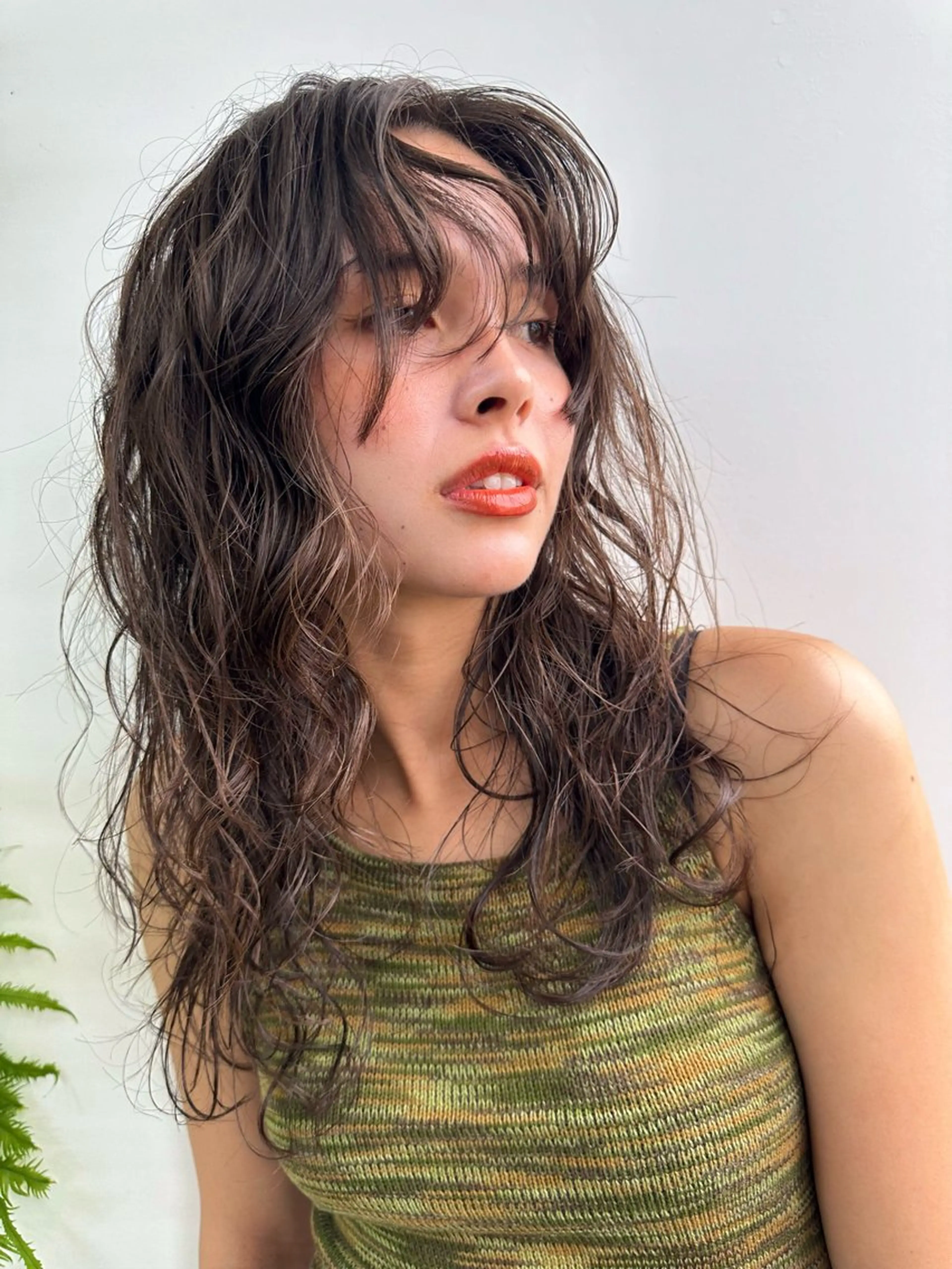 セミロング レイヤーカット カット Mado Tsujido所属・小野江 祐李のヘアスタイル