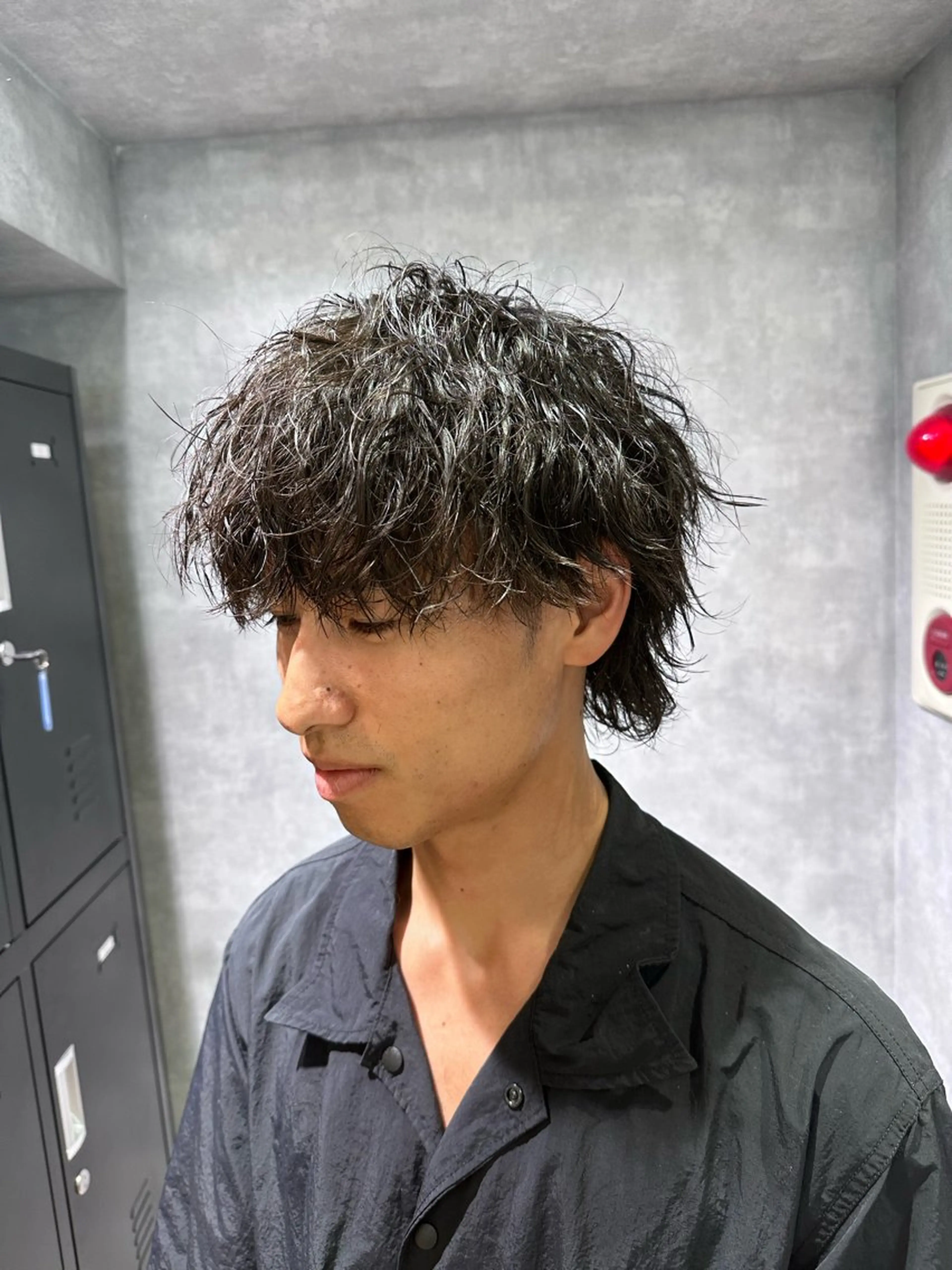 メンズ メンズパーマ 波巻きパーマ カット パーマ RAYS NAGOYA所属・西村 康佑のヘアスタイル