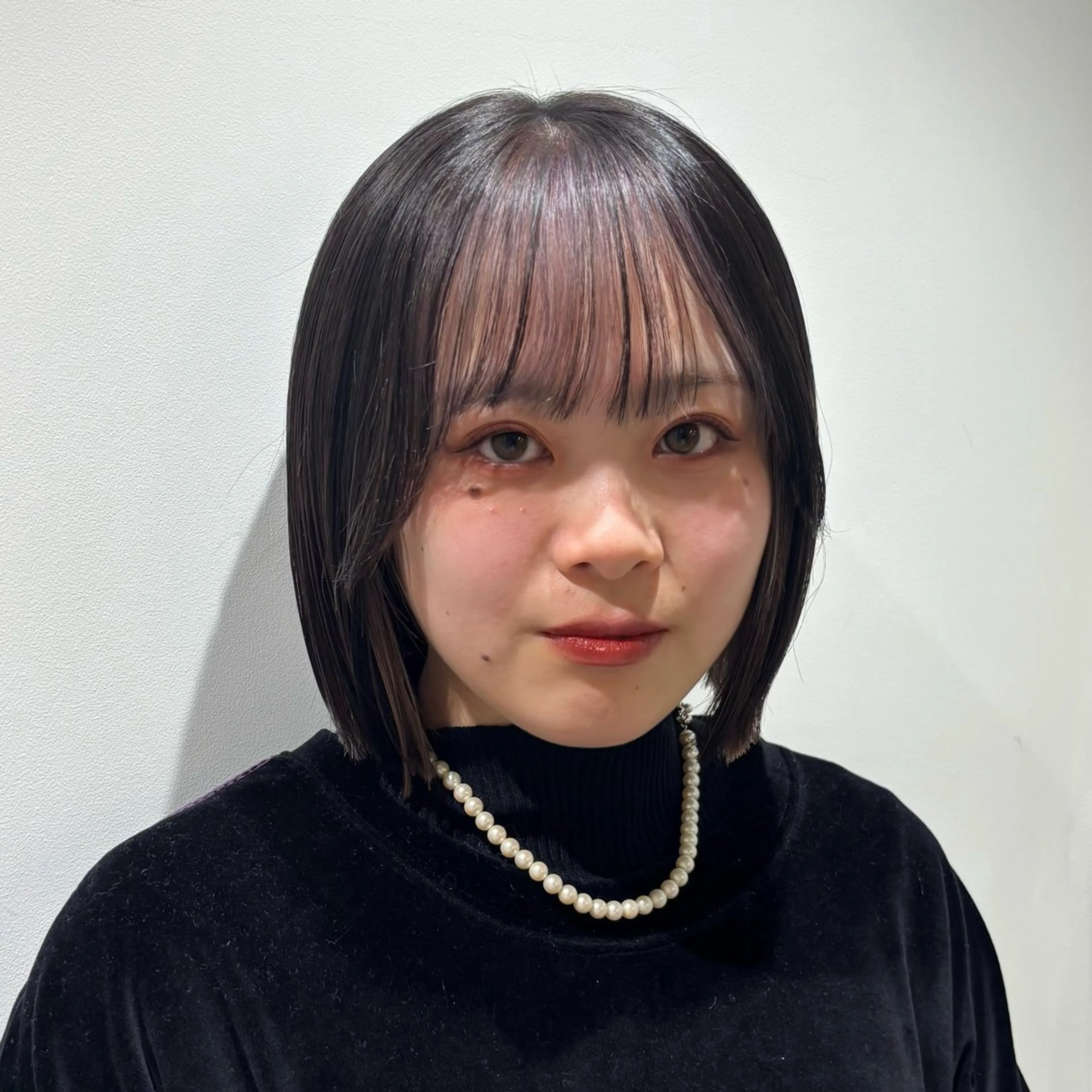 ショート のむらあんじゅ/ 韓国風レイヤーೀのヘアスタイル