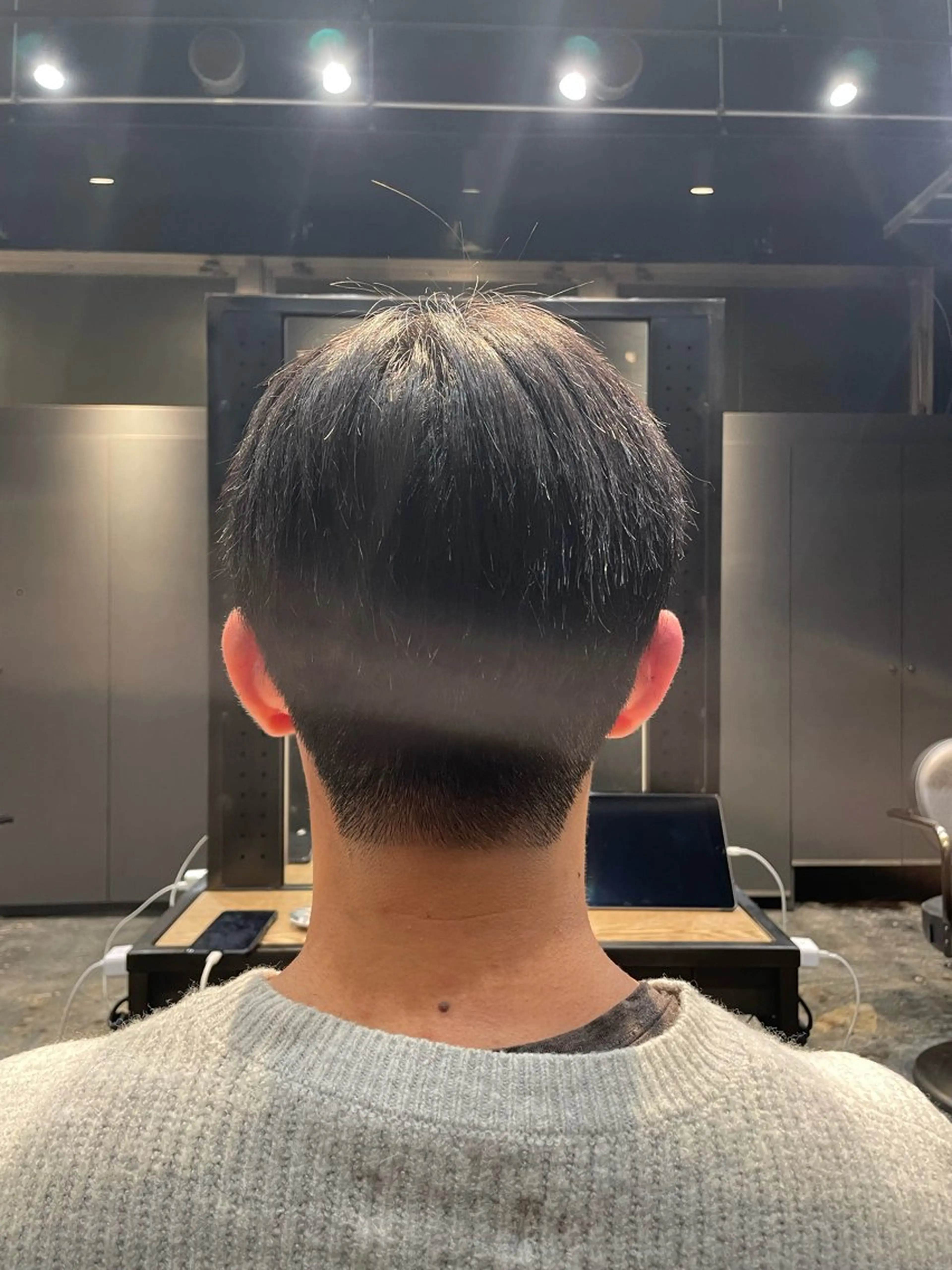 【メンズ（刈り上げスタイル）限定】ピンピンしない✨自然な弱酸性縮毛矯正＋カットの写真