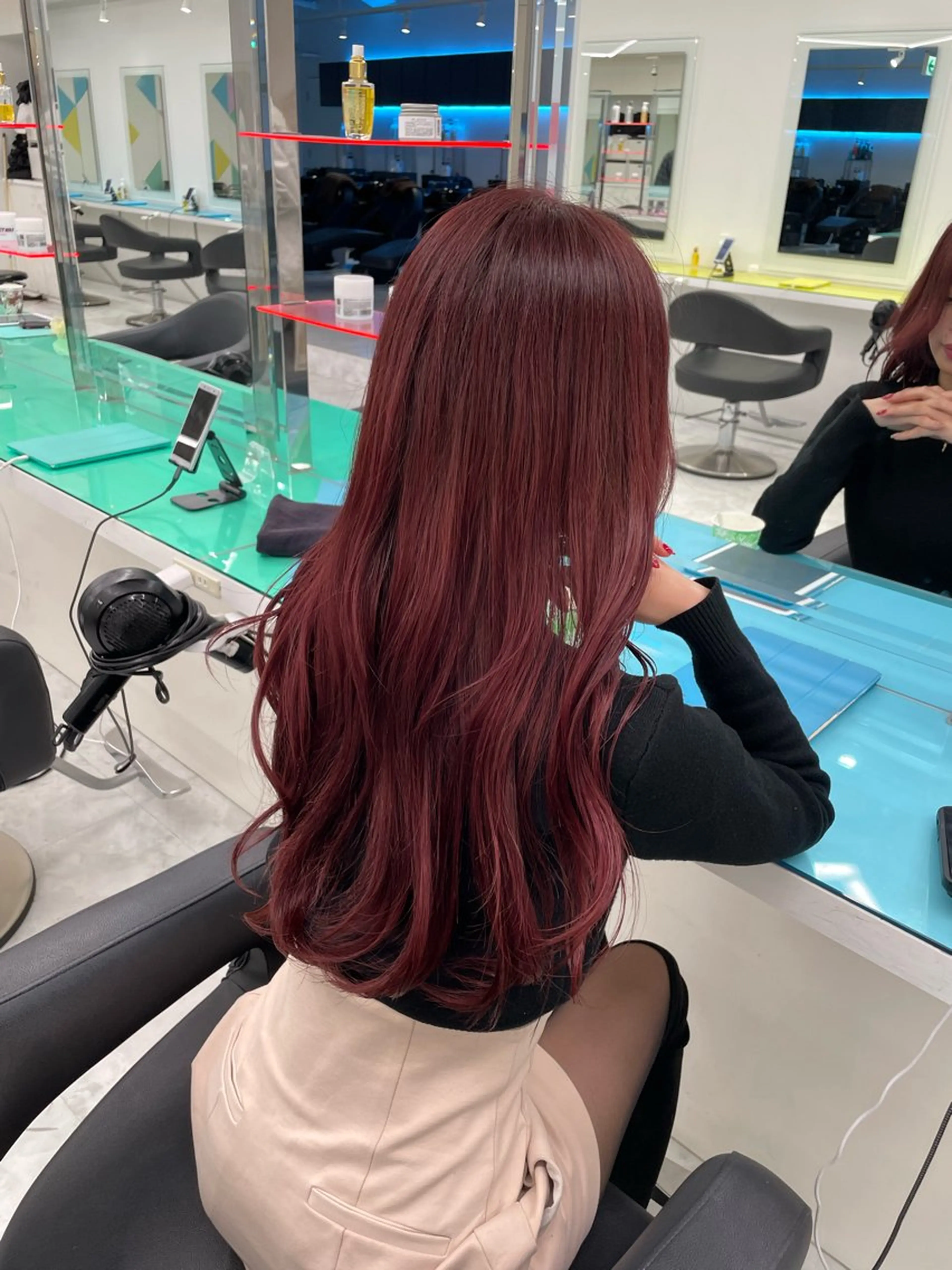 カラー ヘアカラー ️🩷ハイトーン特化 RYUGA️🩵のヘアスタイル