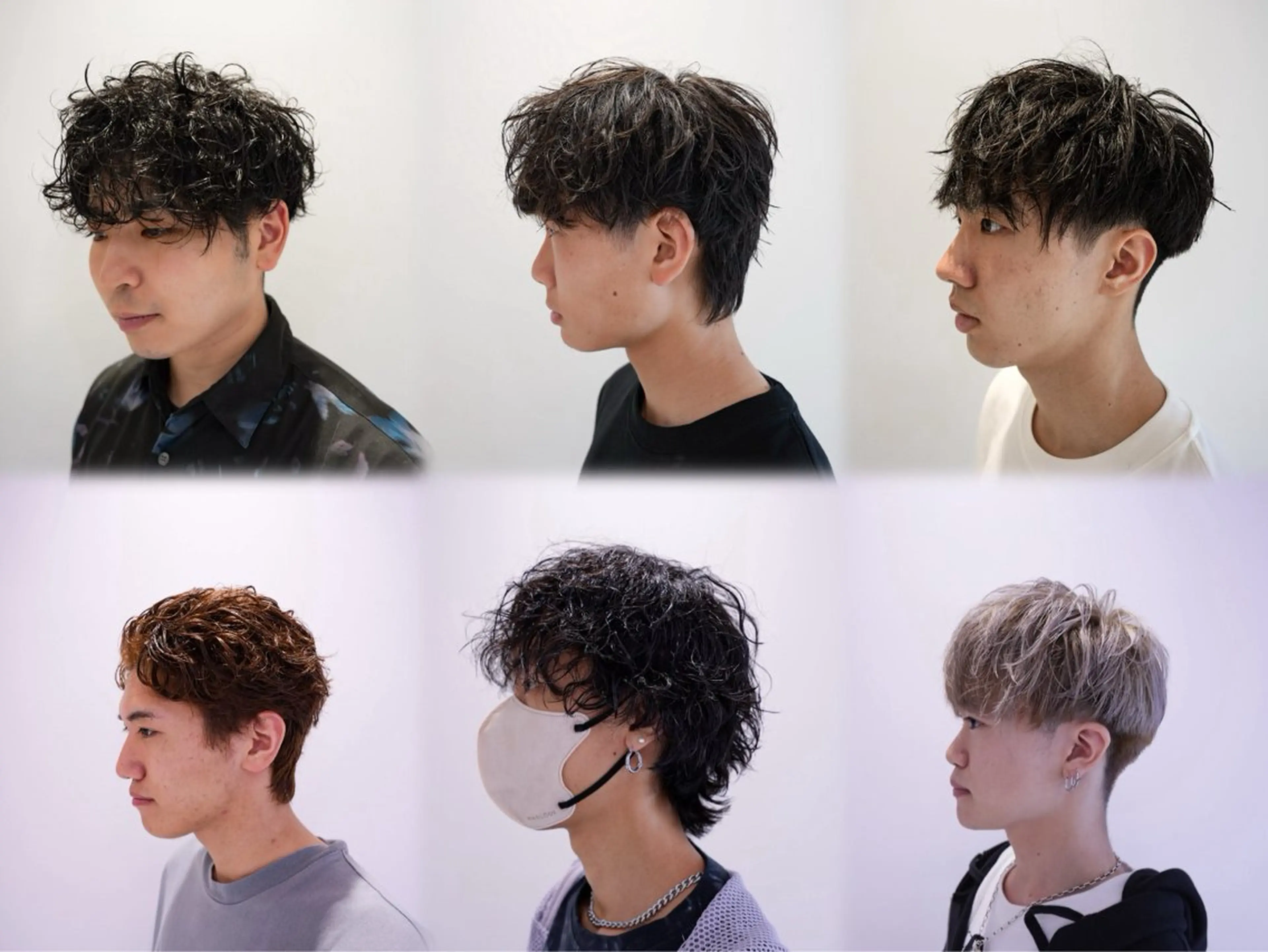 メンズ アップバング メンズブリーチ マッシュ メンズパーマ カット パーマ 堀 舜介/メンズカットのヘアスタイル