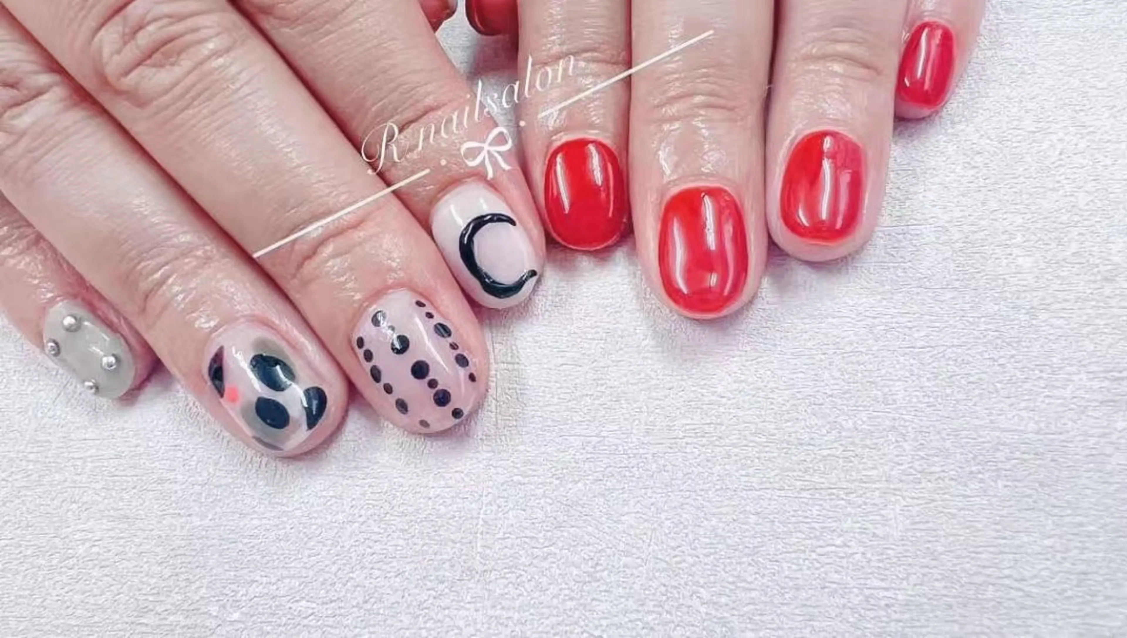 ショート ハンドネイル R NAILSALONのネイルデザイン