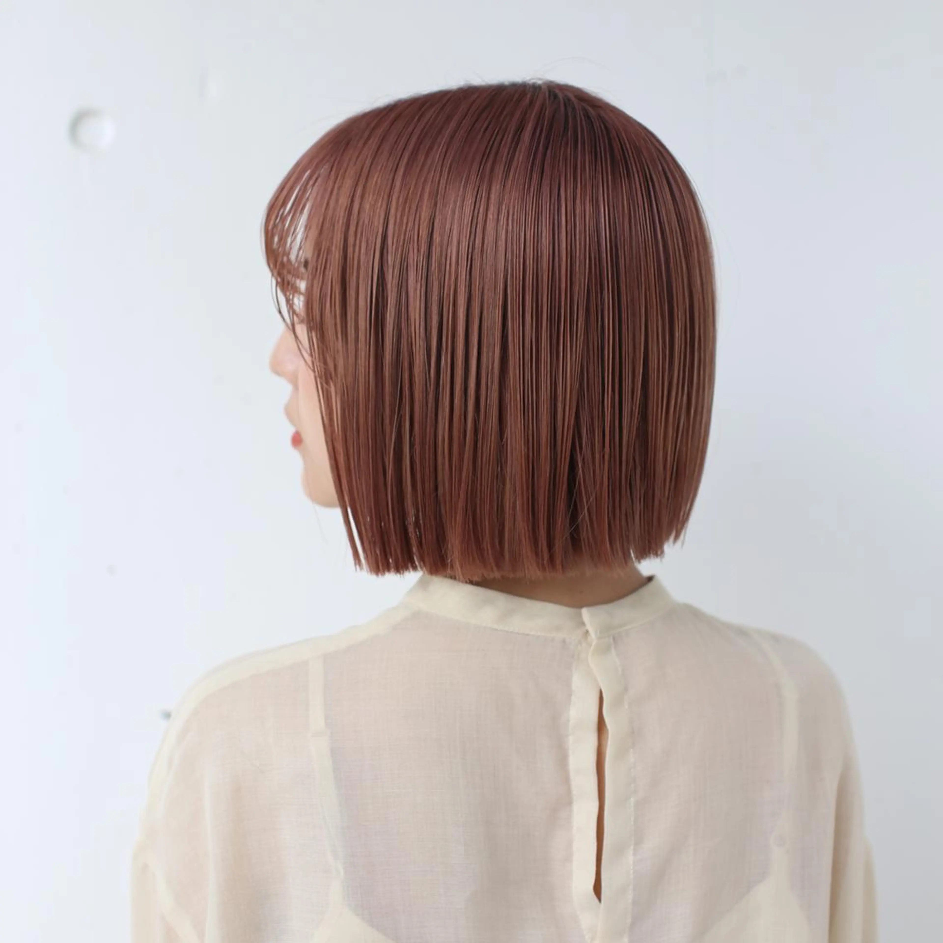 ボブカット＋ワンカラー＋5stepトリートメントの写真