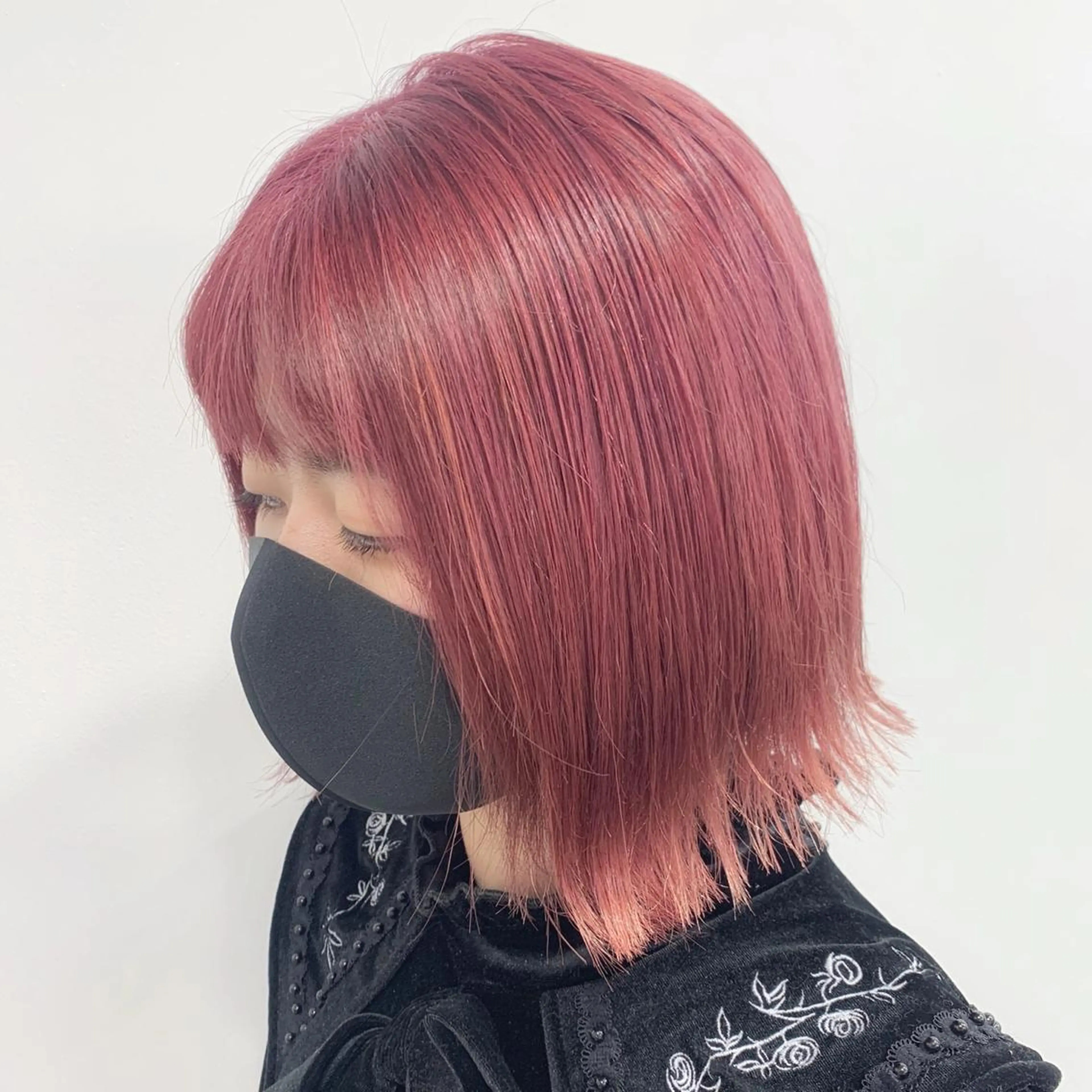 ミディアム カラー ヘアアレンジ 🍒暖色✖️レイヤー ／Haruna🍒のヘアスタイル