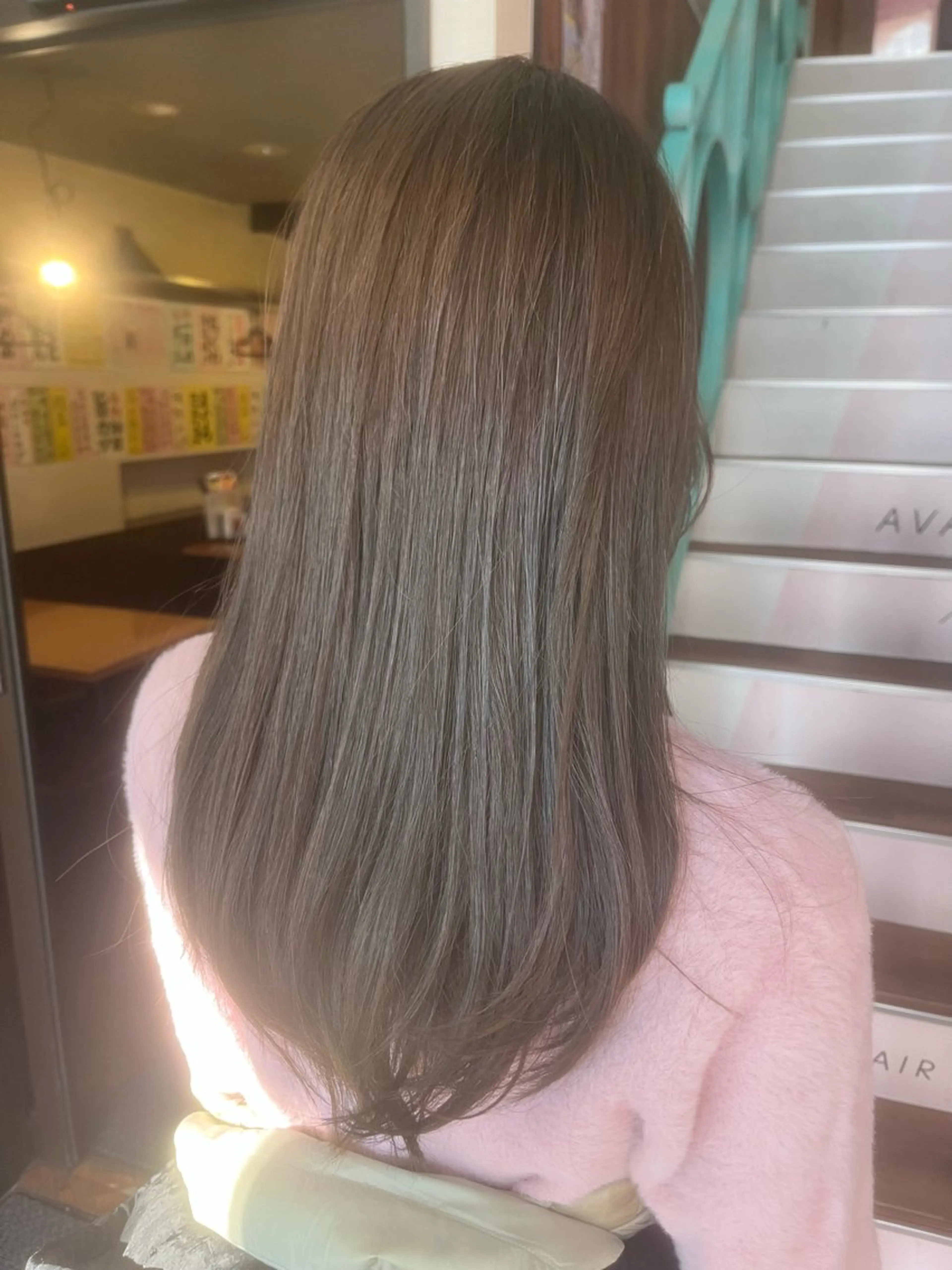 ロング カラー パーマ ヘアアレンジ キッズ アディクシーカラー 透明感カラー インナーカラー カット ヘアカラー トリートメント 暗髪透明感カラー/ インナー/小島良太のヘアスタイル