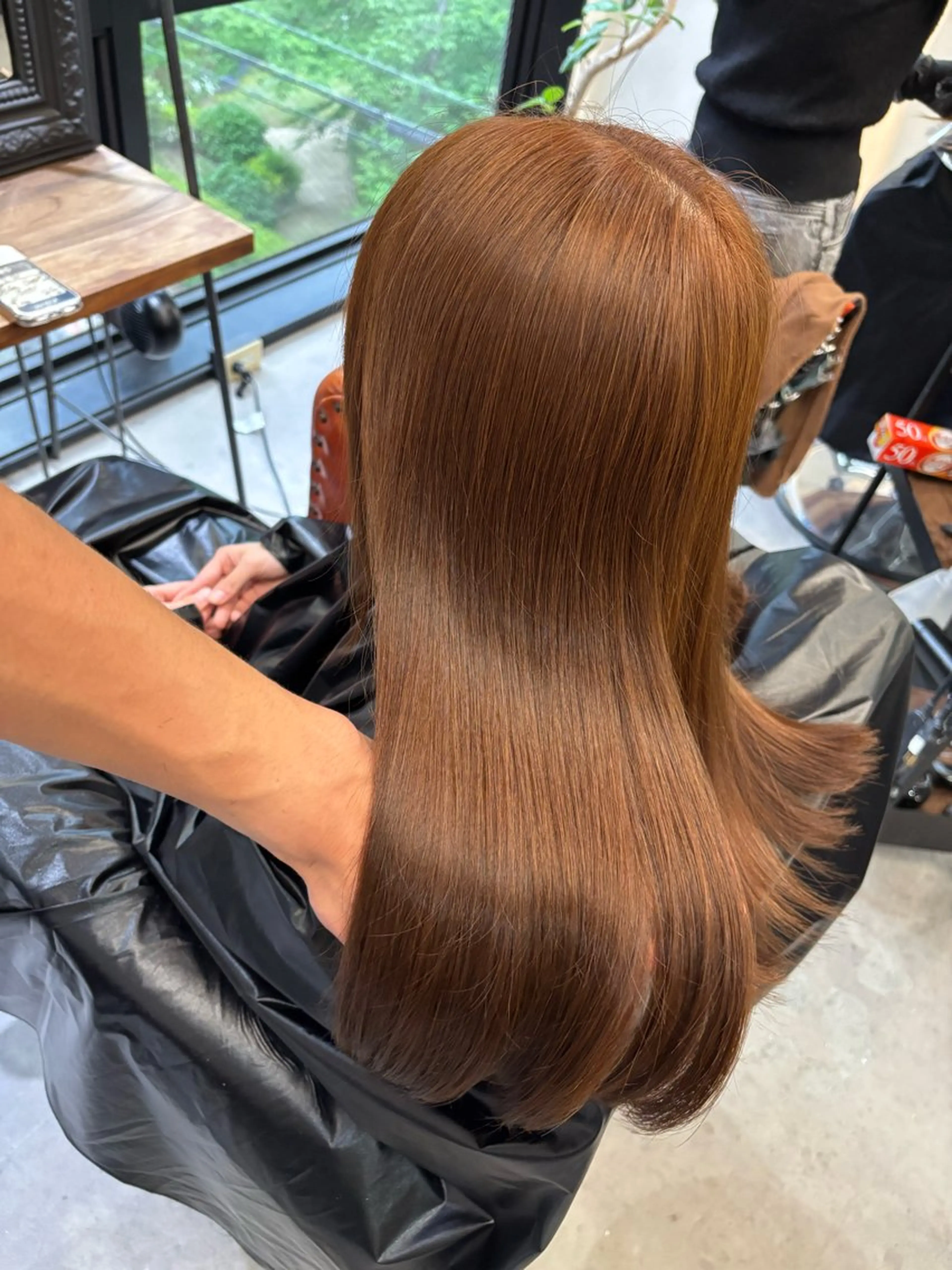 ロング カット ヘアカラー トリートメント 🌈カラー特化 ハイトーンけいと🌈のヘアスタイル