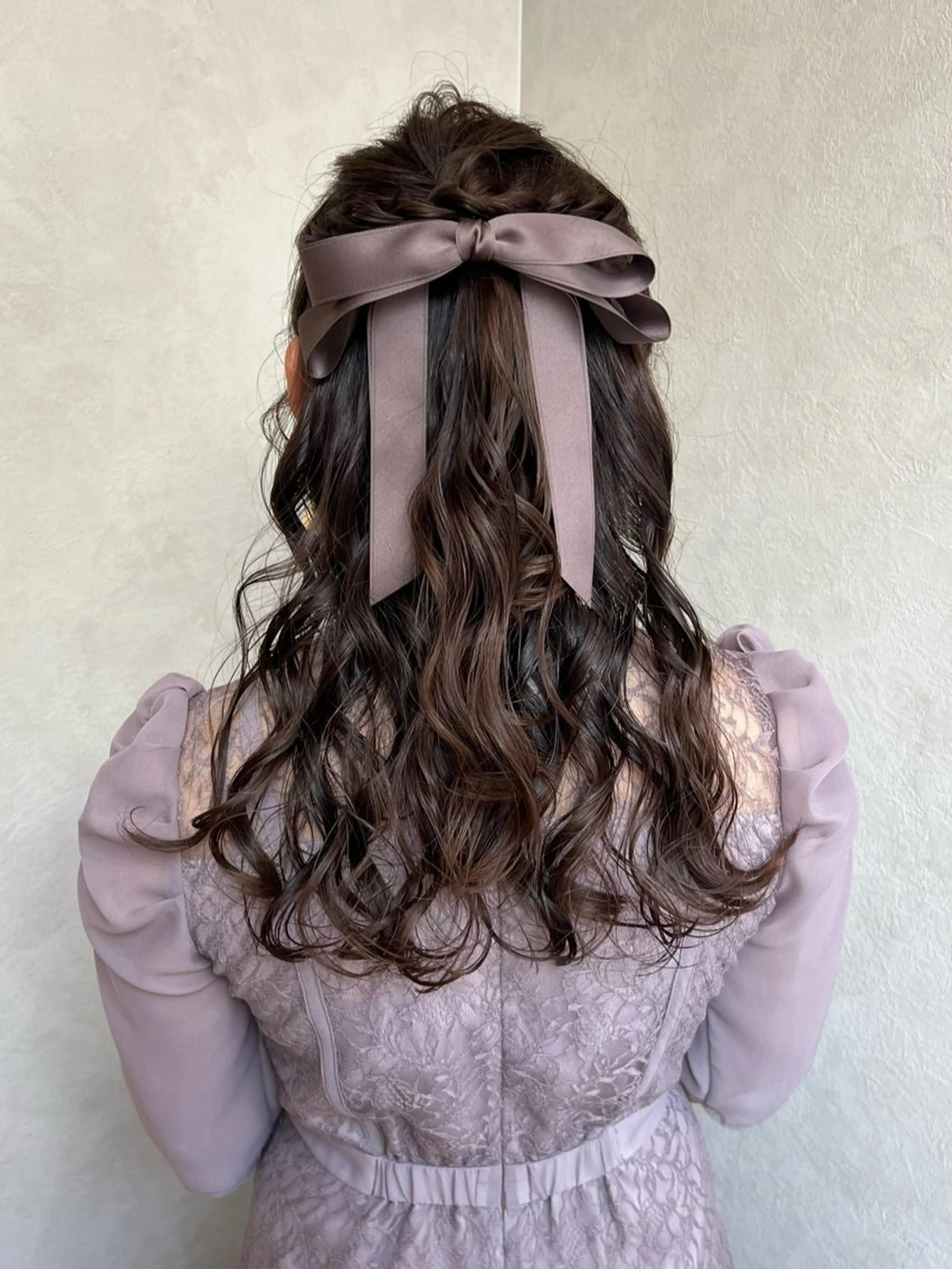 ミディアム ヘアセット 濱野 梨奈のヘアスタイル
