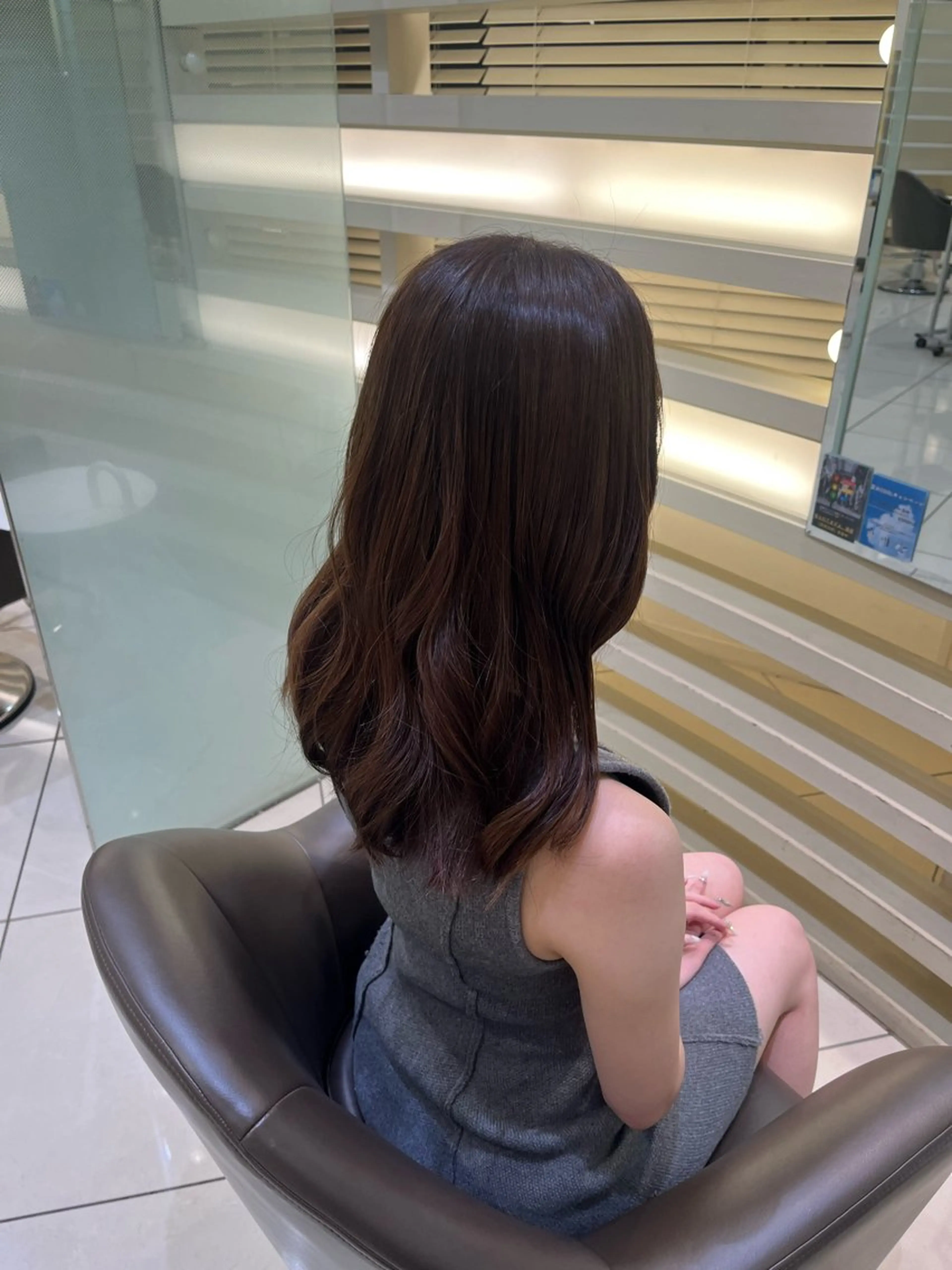 カラー ヘアアレンジ ベージュカラー ブリーチ 透明感カラー ブリーチなしカラー ヘアカラー トリートメント 艶カラー💍 ヘアメ ⌇madokaのヘアスタイル