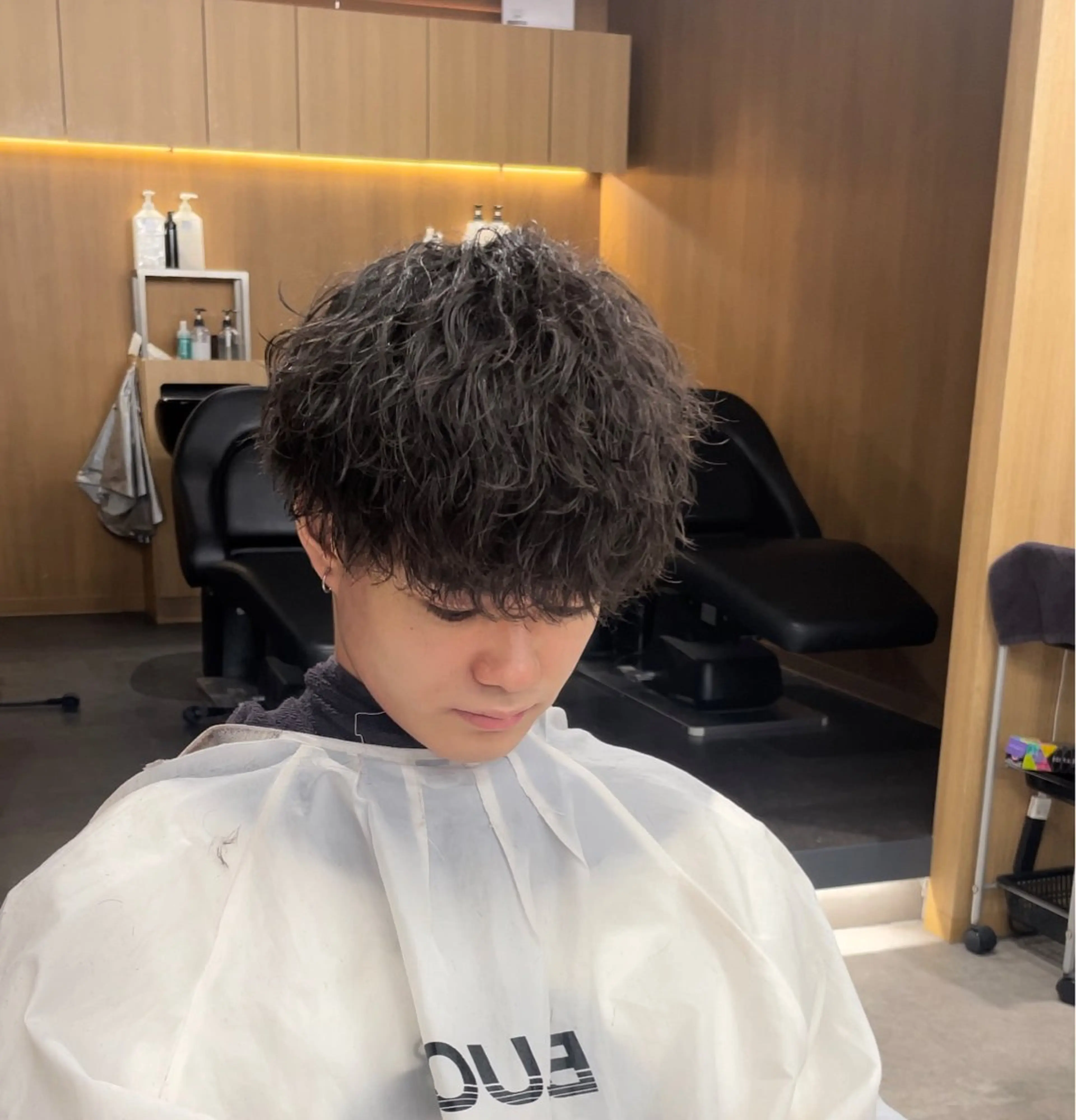 パーマ メンズ カット パーマ 🌟あゆ🌟 女子ウケスタイルのヘアスタイル