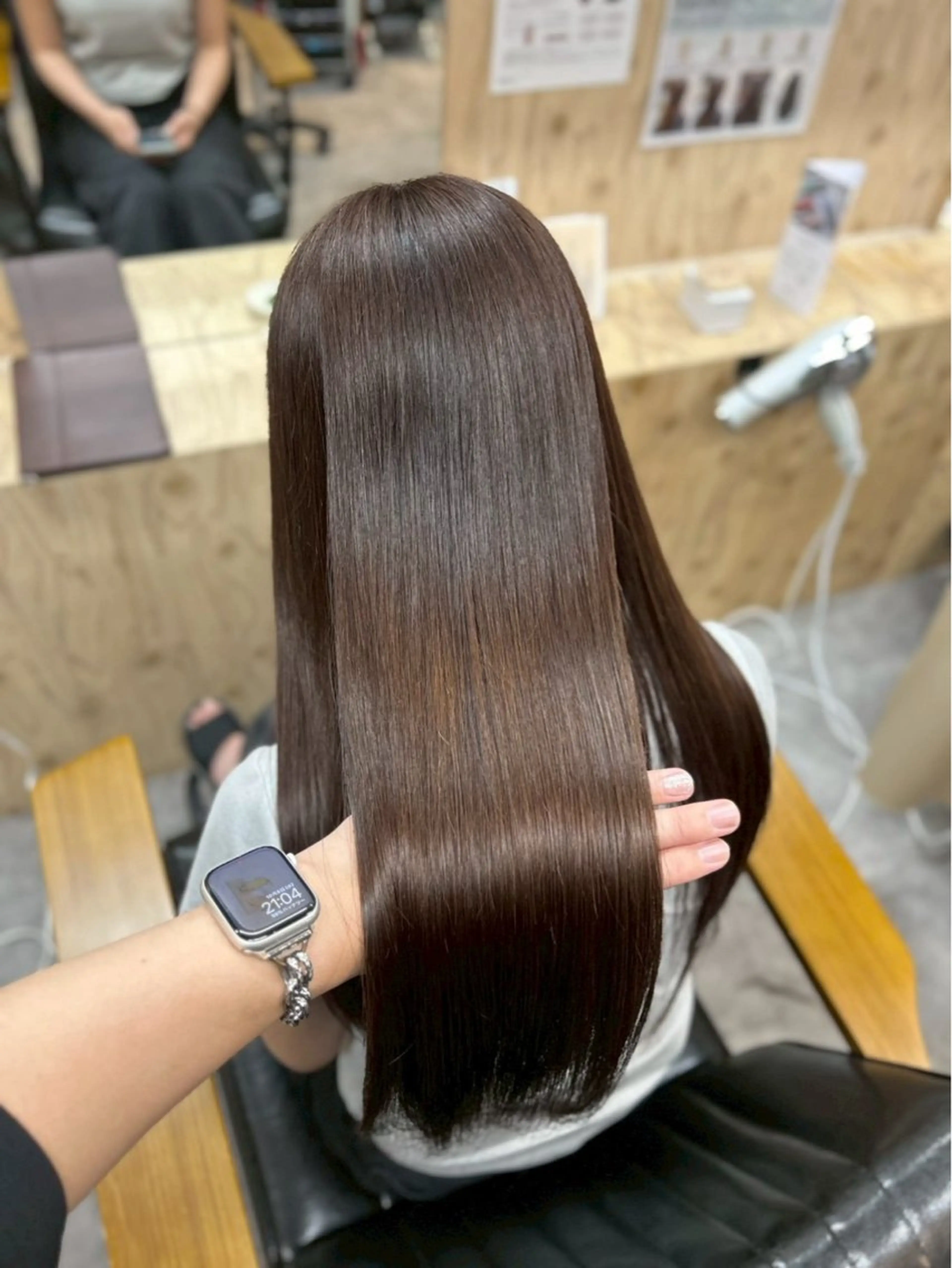 ロング 髪質改善 ロング カット ヘアカラー トリートメント 岩田 一駿/名古屋/ 伏見/栄/縮毛矯正のヘアスタイル