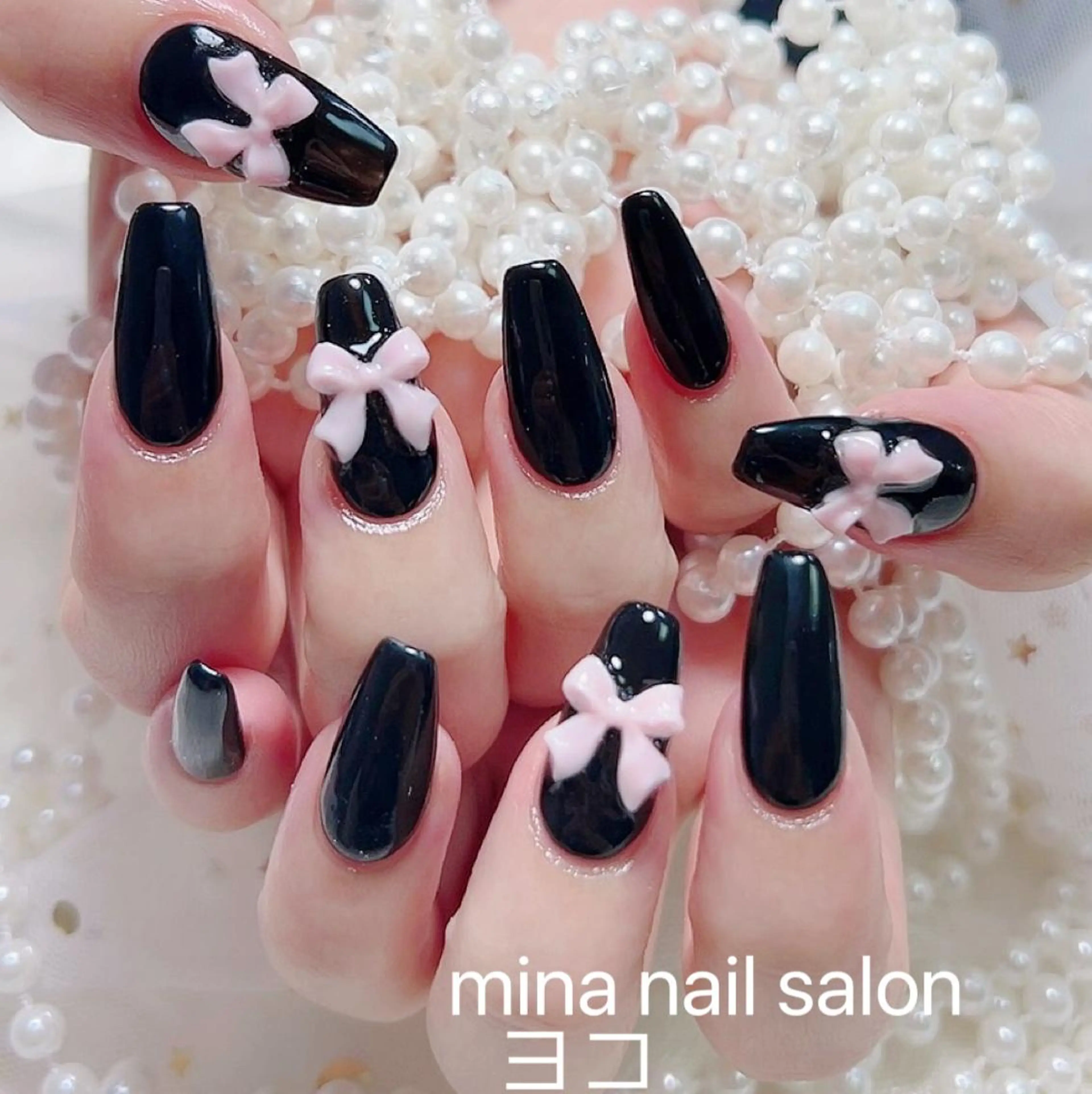 ネイル Mina🧸 韓国風ネイル🎀のネイルデザイン