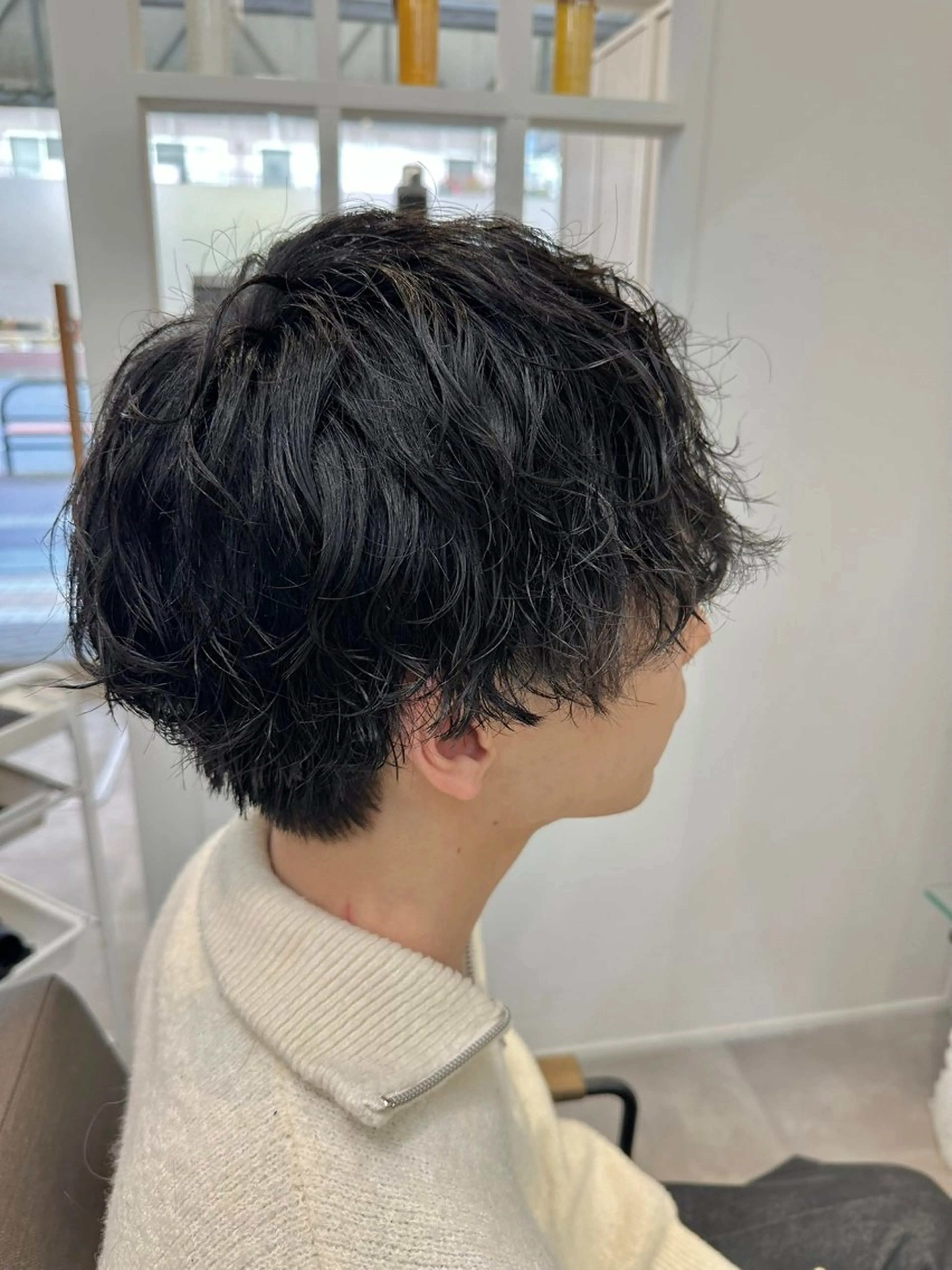 パーマ メンズ メンズパーマ NoelyS所属・佐藤 愛のヘアスタイル