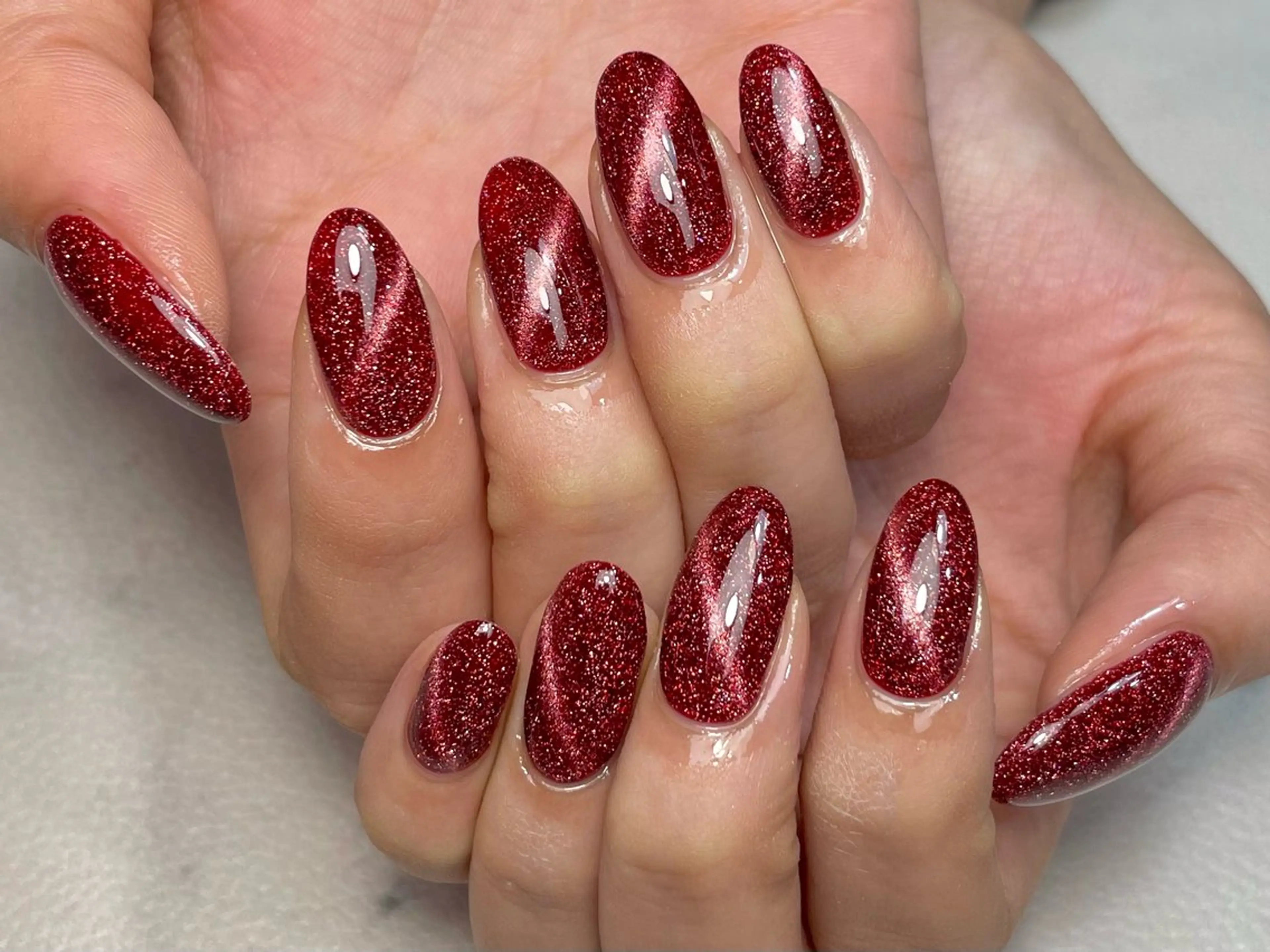 ネイル フラッシュネイル フラッシュマグ ハンドネイル 堀内 美里のネイルデザイン