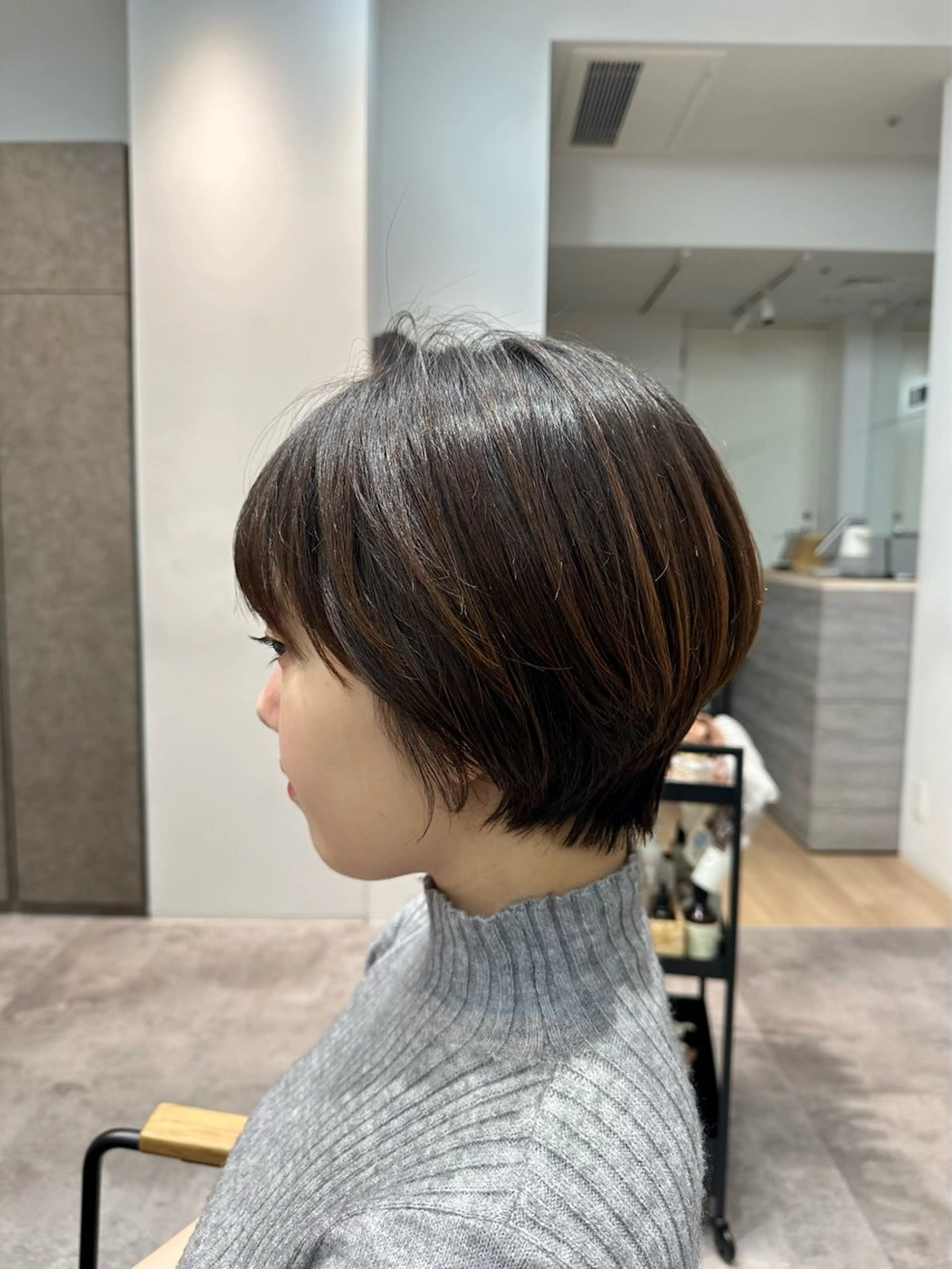 ショート ショートヘア カット ごとう さなのヘアスタイル