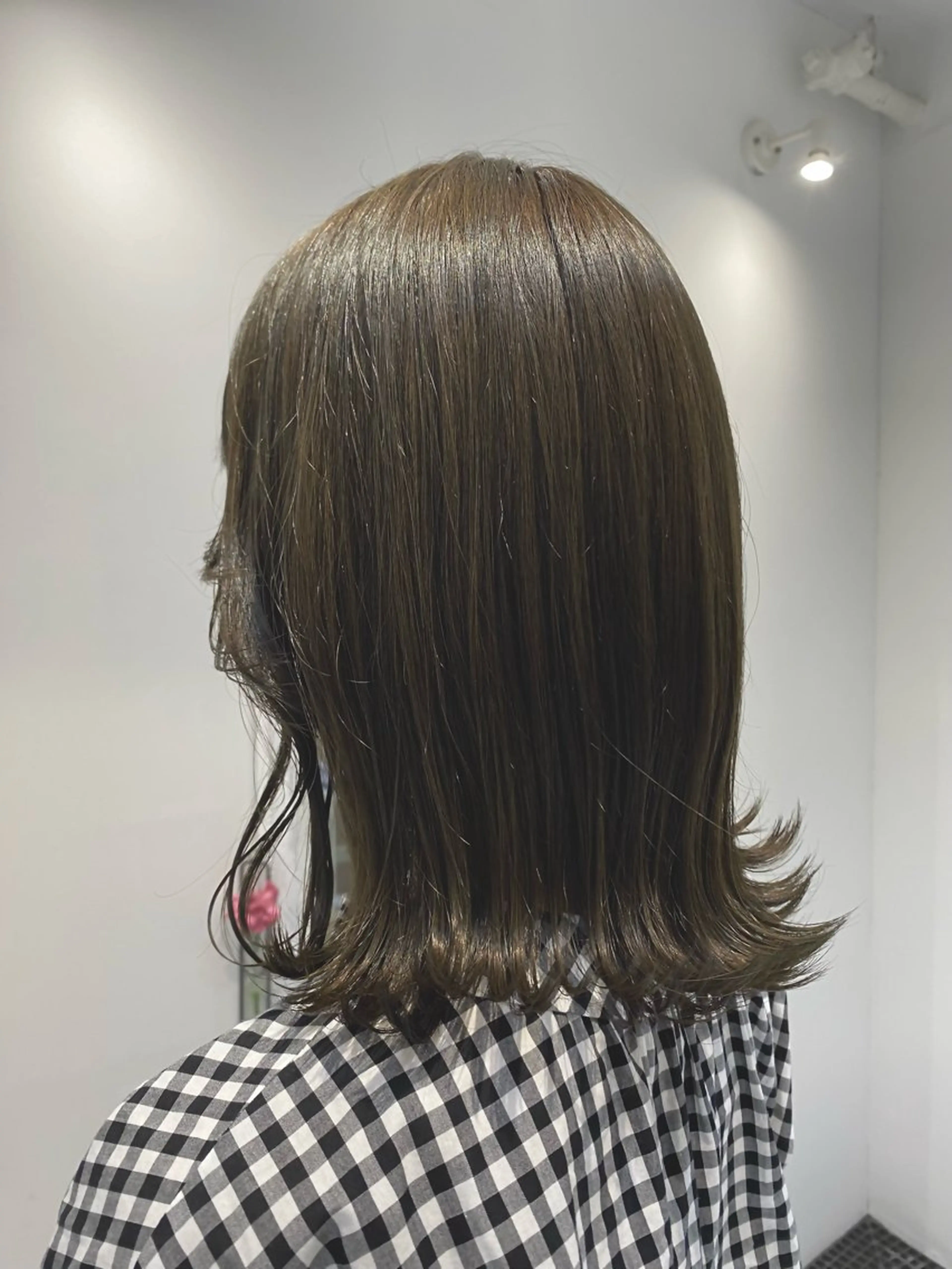 ミディアム カラー ベージュカラー ヘアカラー ducha所属・DUCHA Tomida naoのヘアスタイル