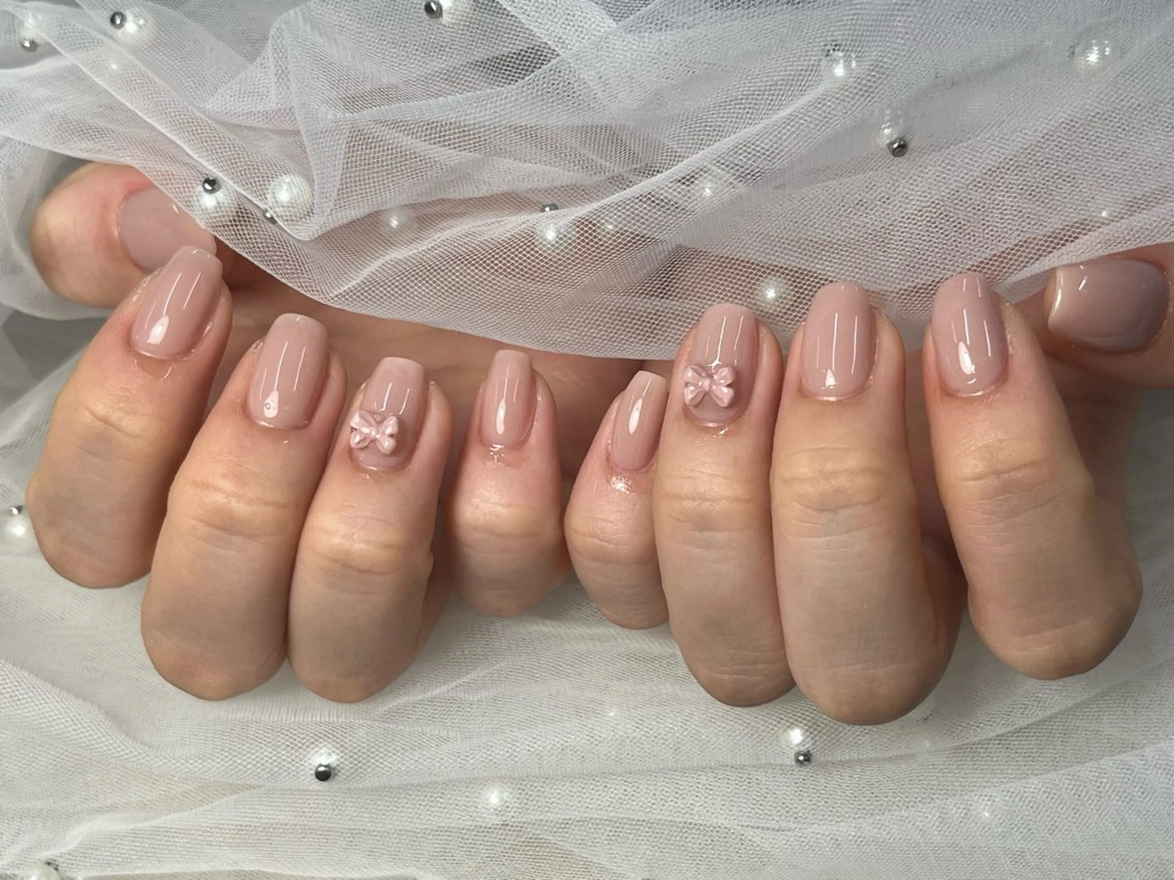 ネイル チークネイル フットネイル フレンチネイル グラデーション キラキラネイル ハンドネイル 軽部 麻由のネイルデザイン