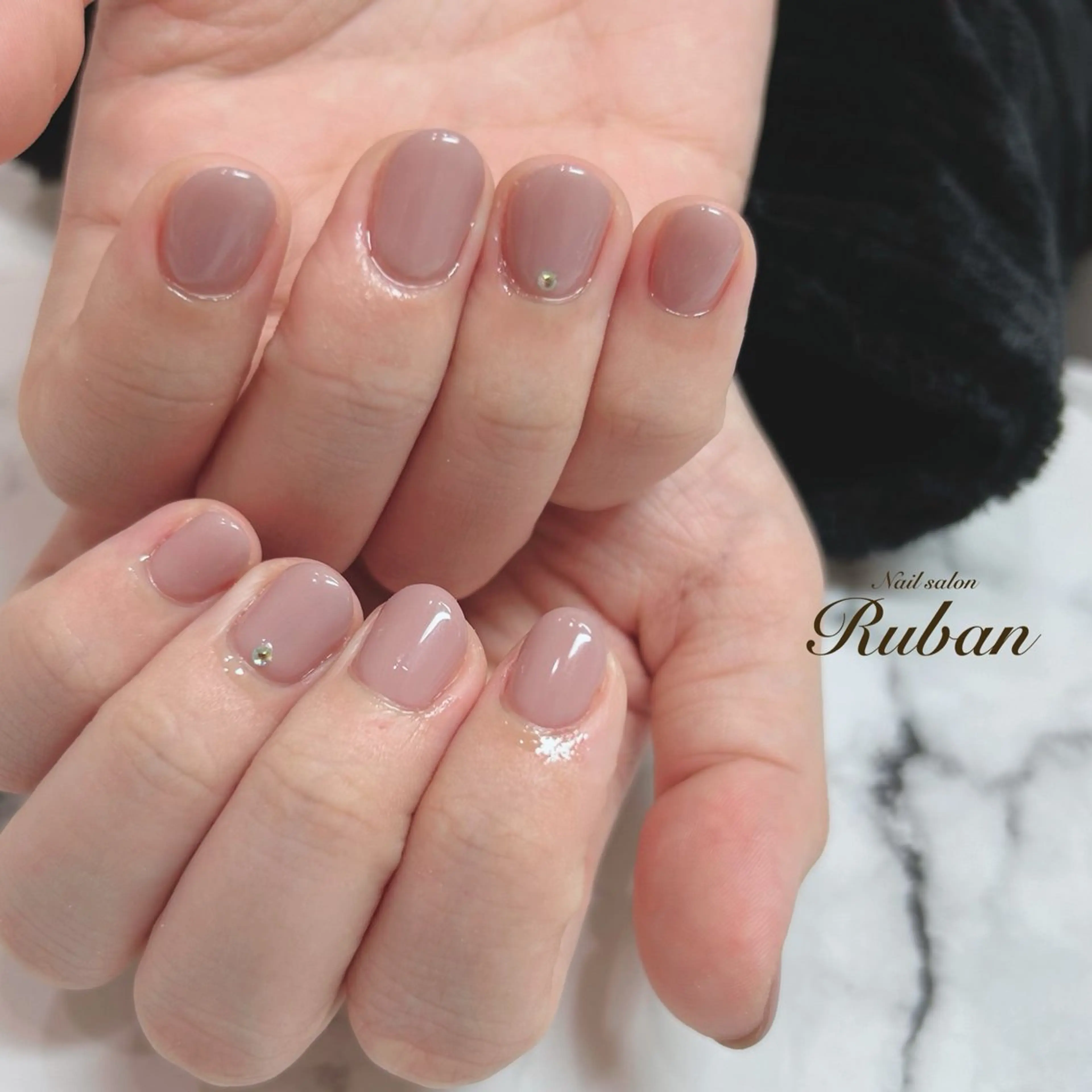 ネイル ワンカラーネイル シンプルネイル Nail salon Ruban所属・Nail salon Rubanのネイルデザイン