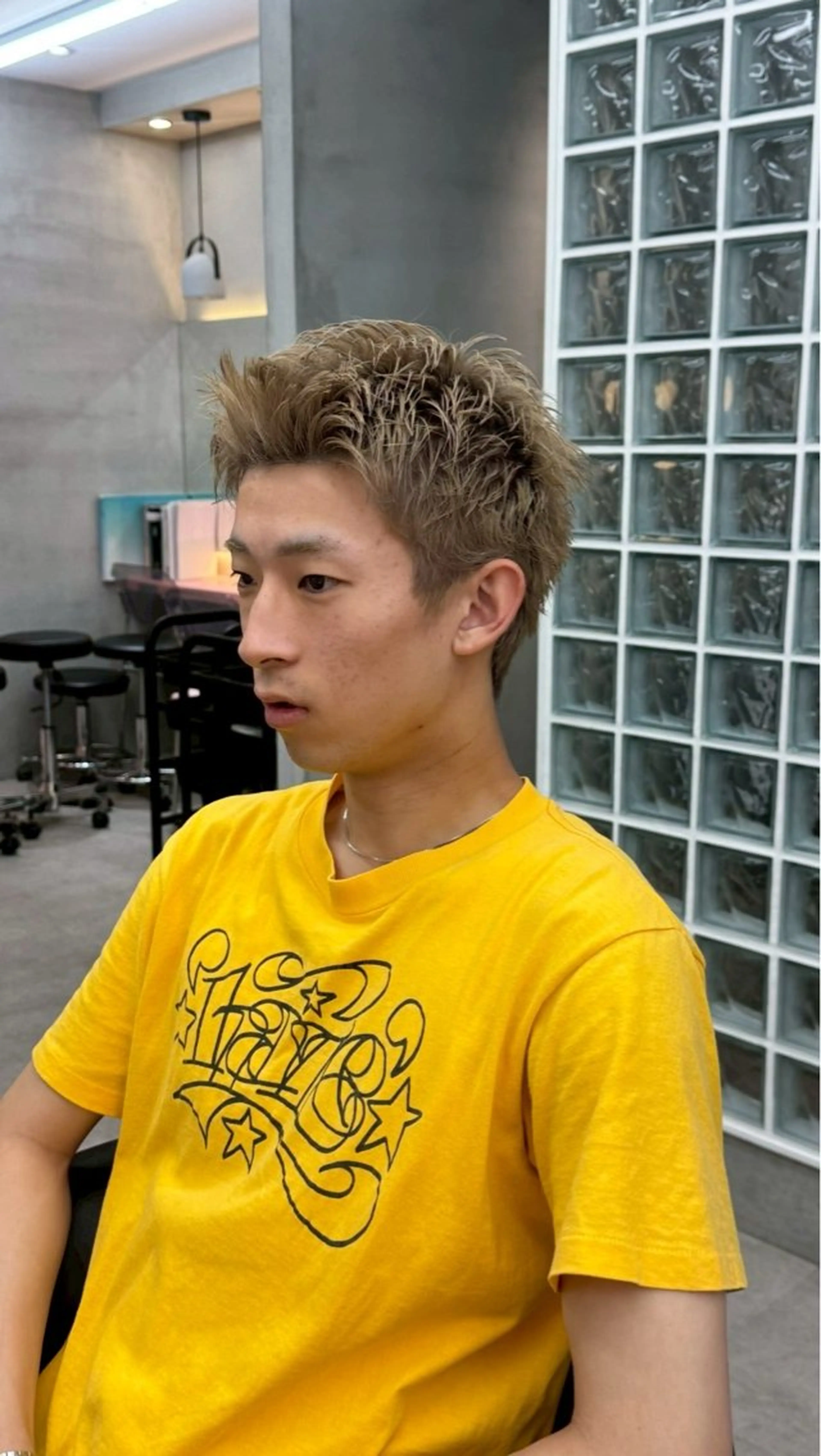 ショート メンズ 福島 海翼のヘアスタイル