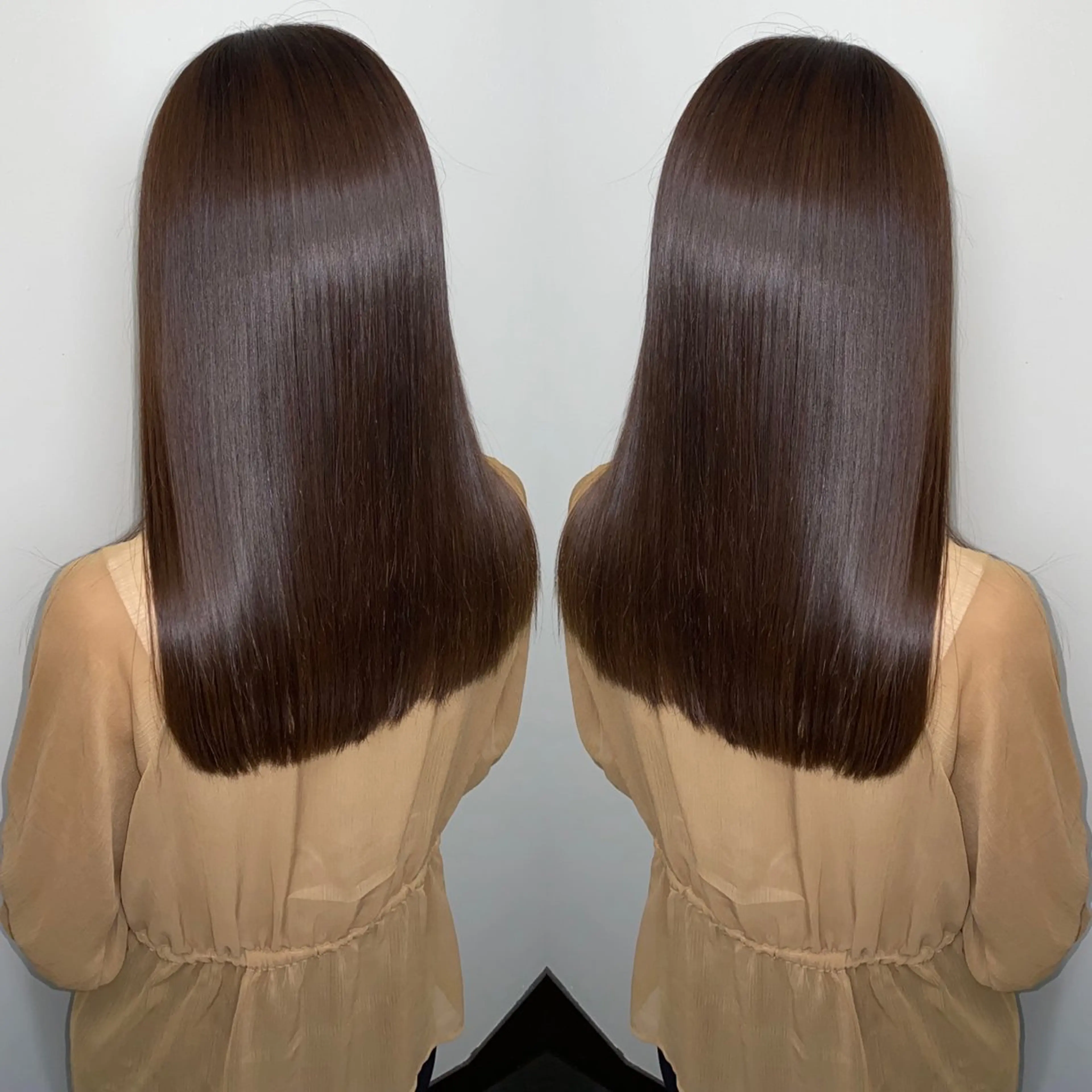 ロング shinka 髪質改善　縮毛矯正所属・美髪ストレート/美髪 レイヤー特化増原優斗のヘアスタイル