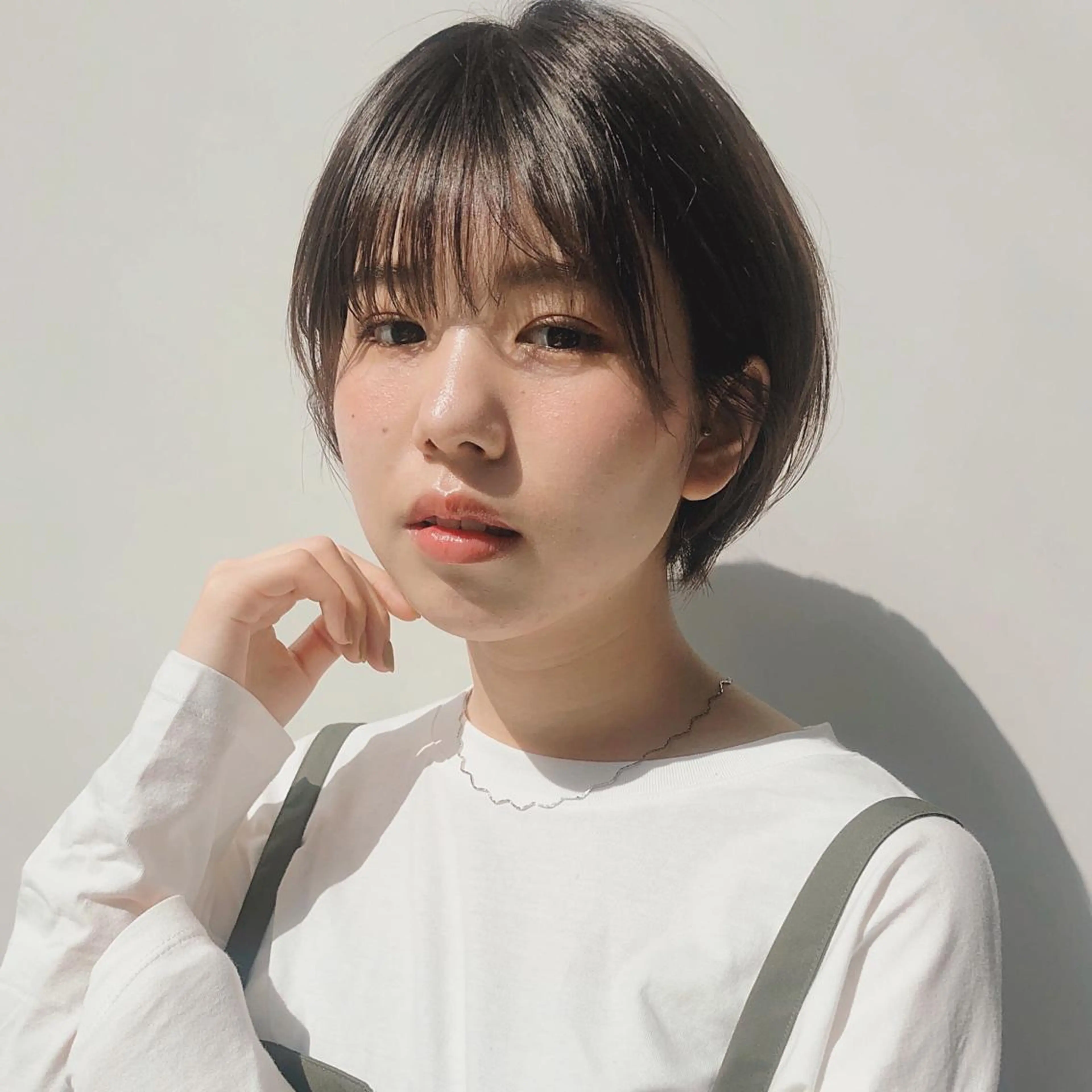 ショート 伸ばしかけ ショートヘア カット ヘアカラー トリートメント youres hair 神楽坂はなれ店所属・飯田橋神楽坂＊個室 髪質改善hitomiのヘアスタイル